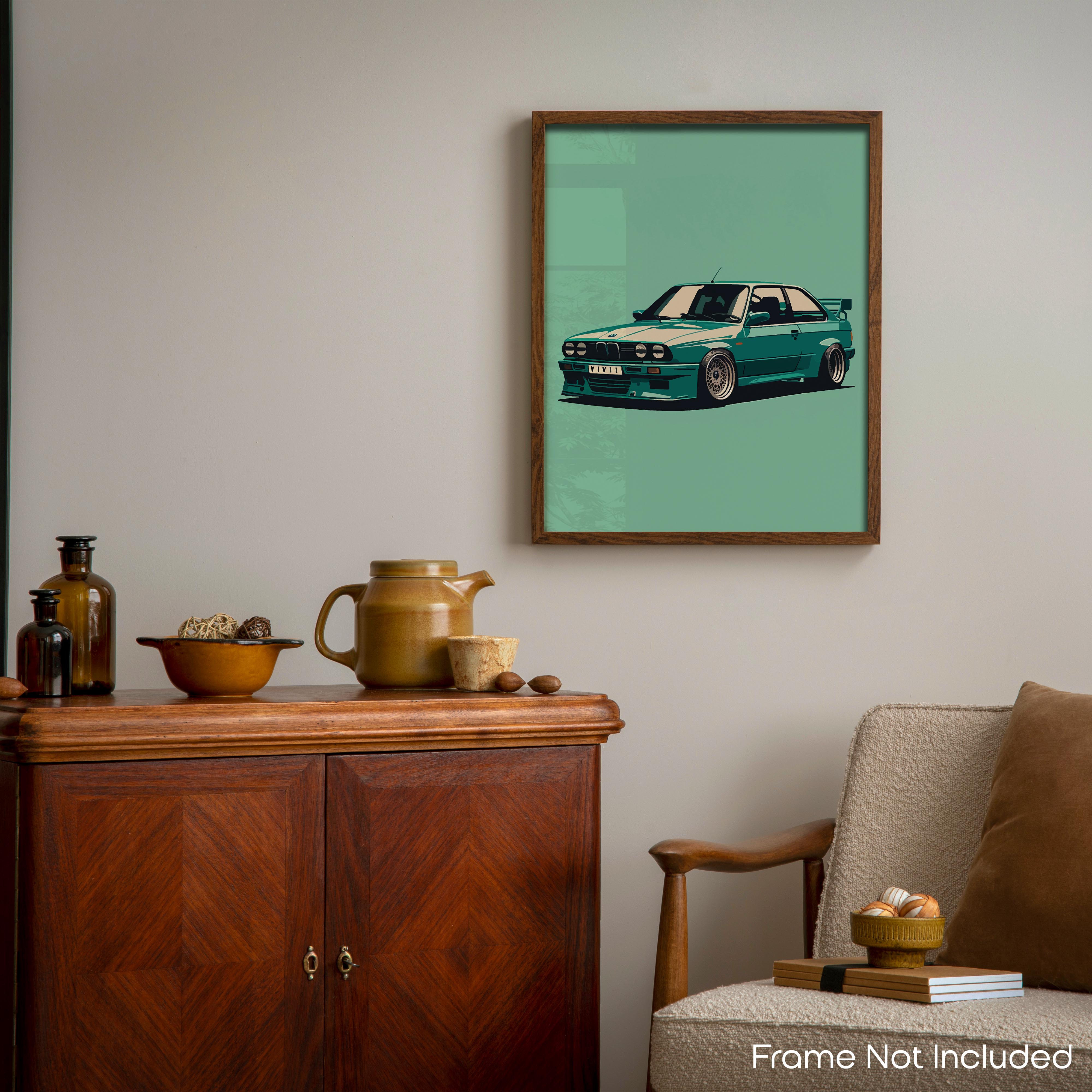 Old M3 - Car Poster