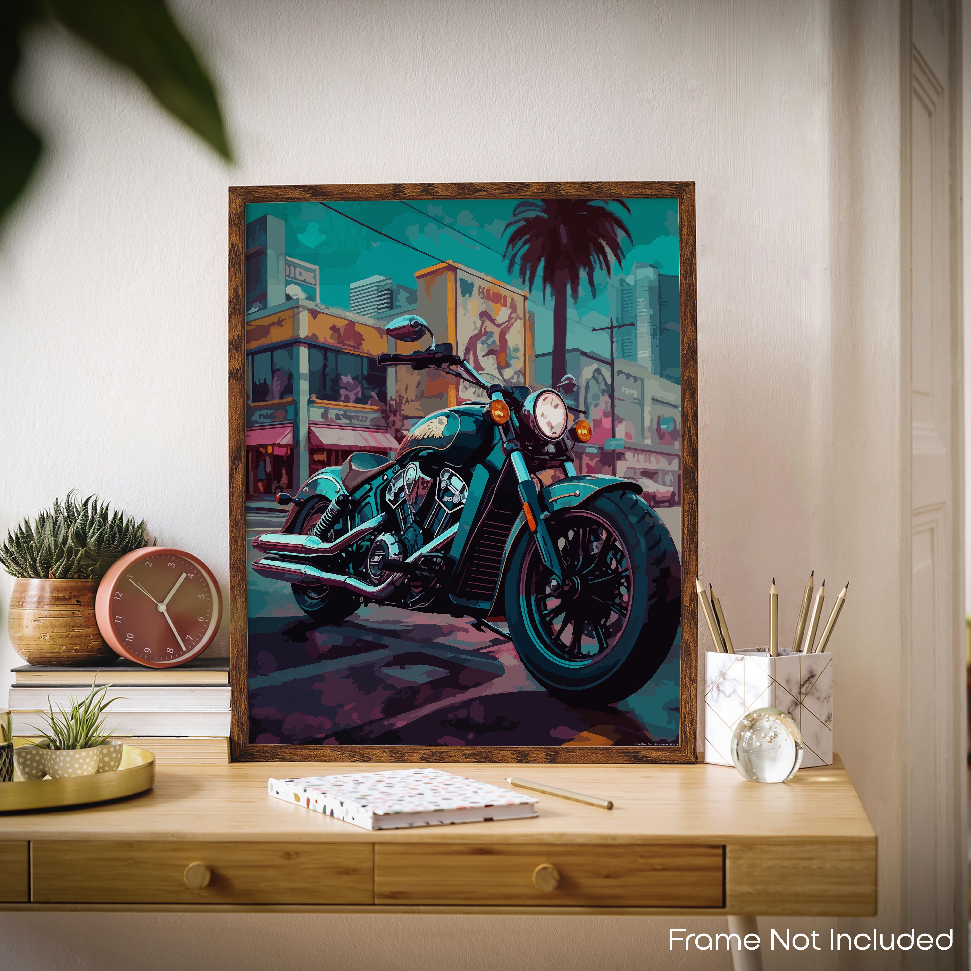 Dynamic - Motorcycle Poster