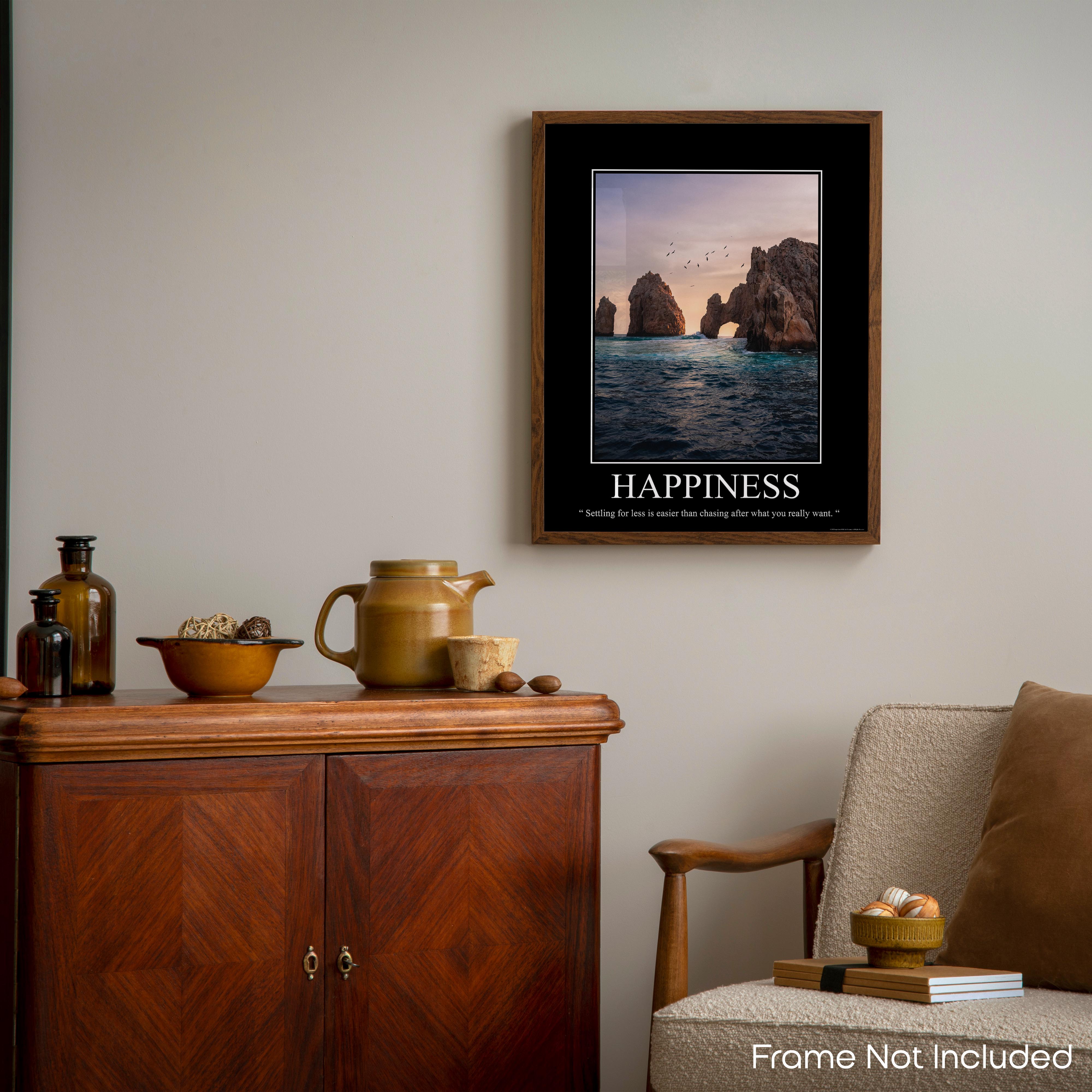 Happiness - Demotivational Poster