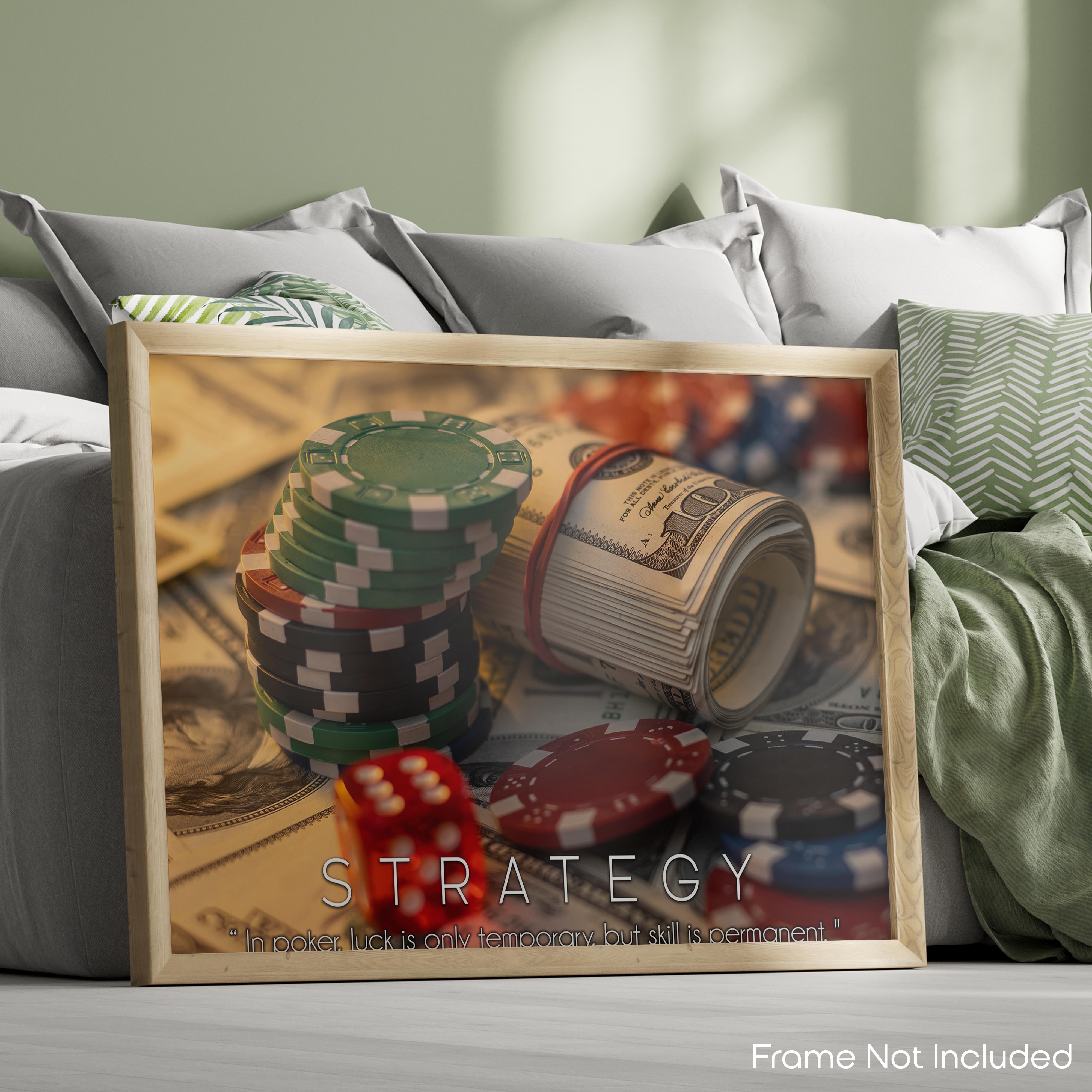 Strategy - Poker Poster