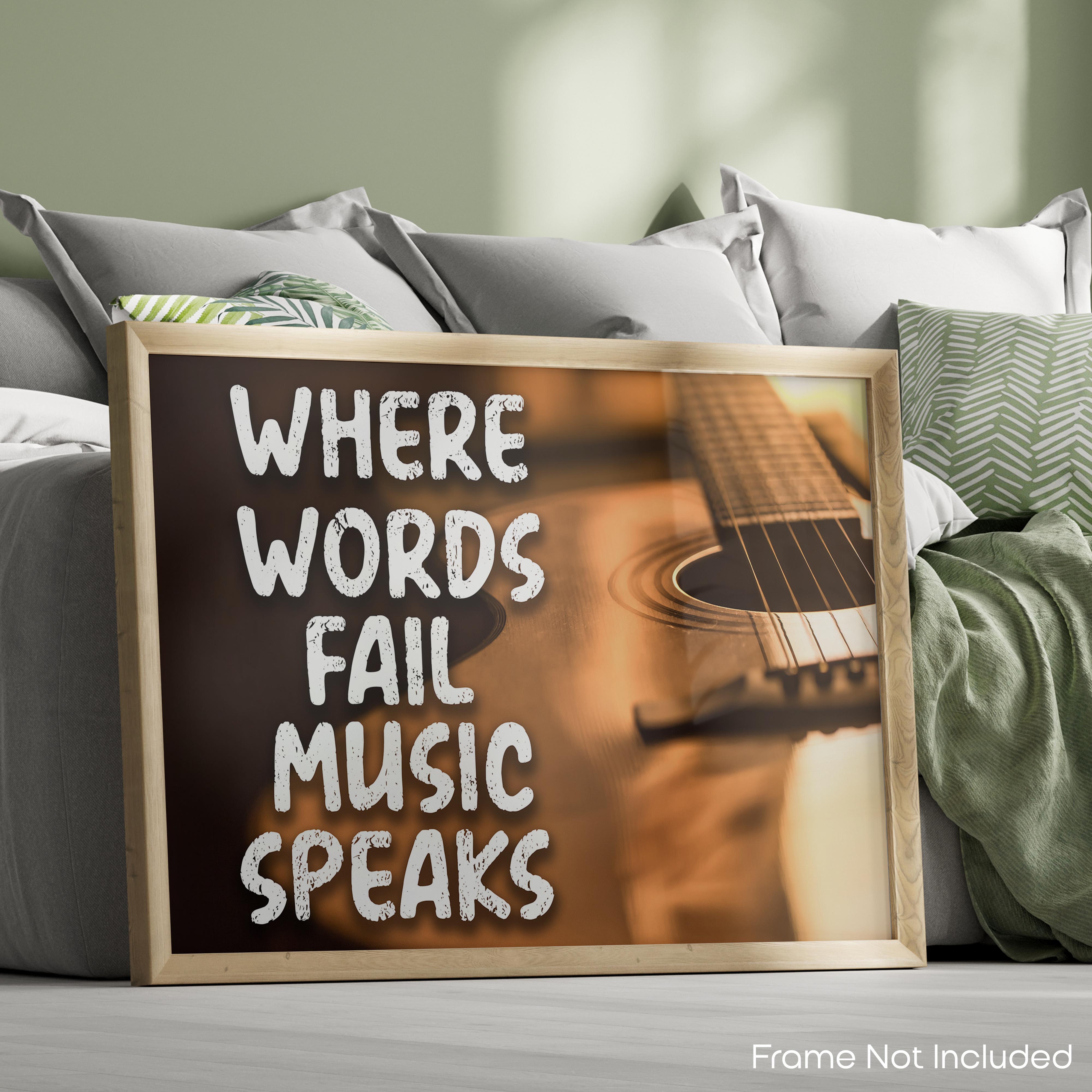 Guitar - Music Poster