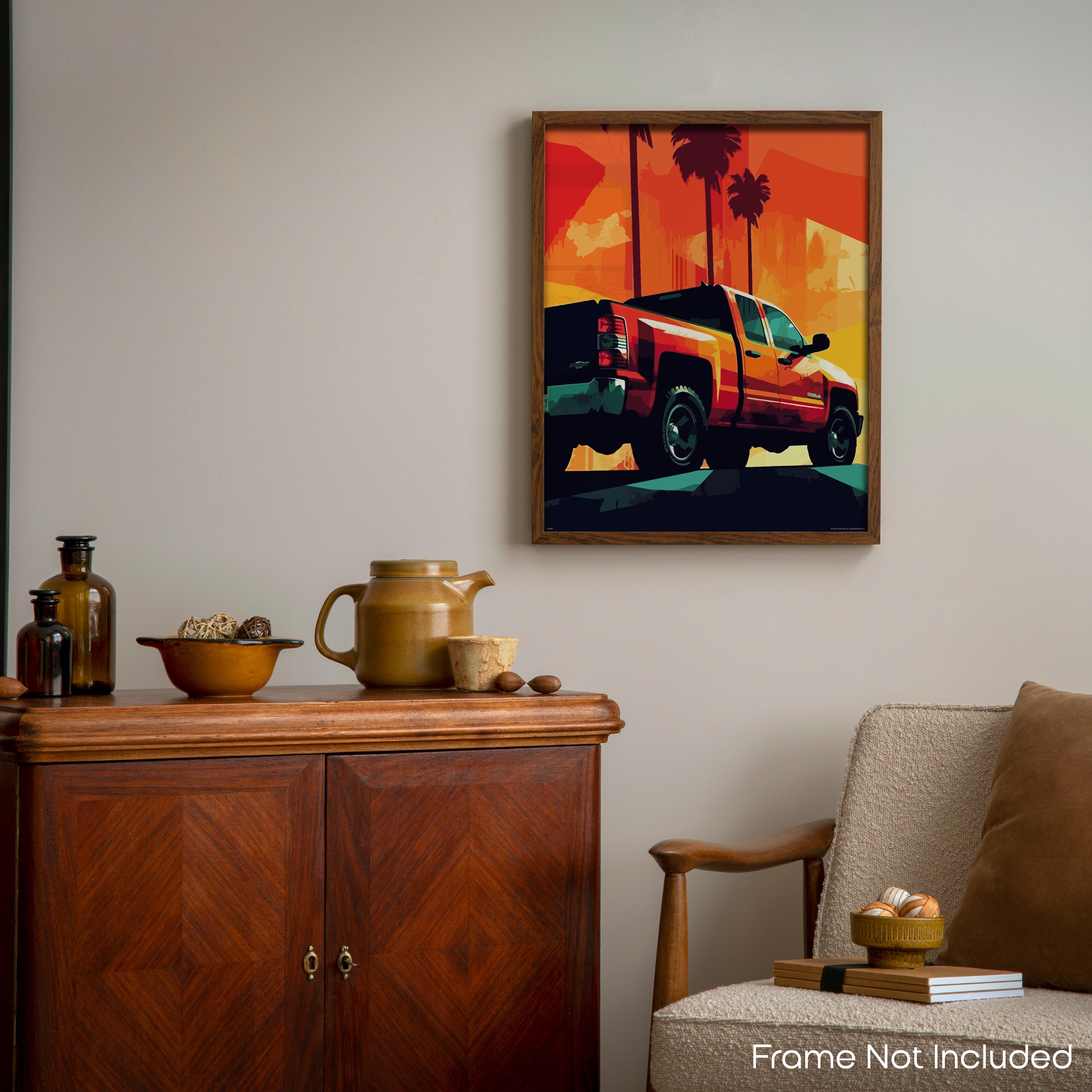 Vintage - Car Poster