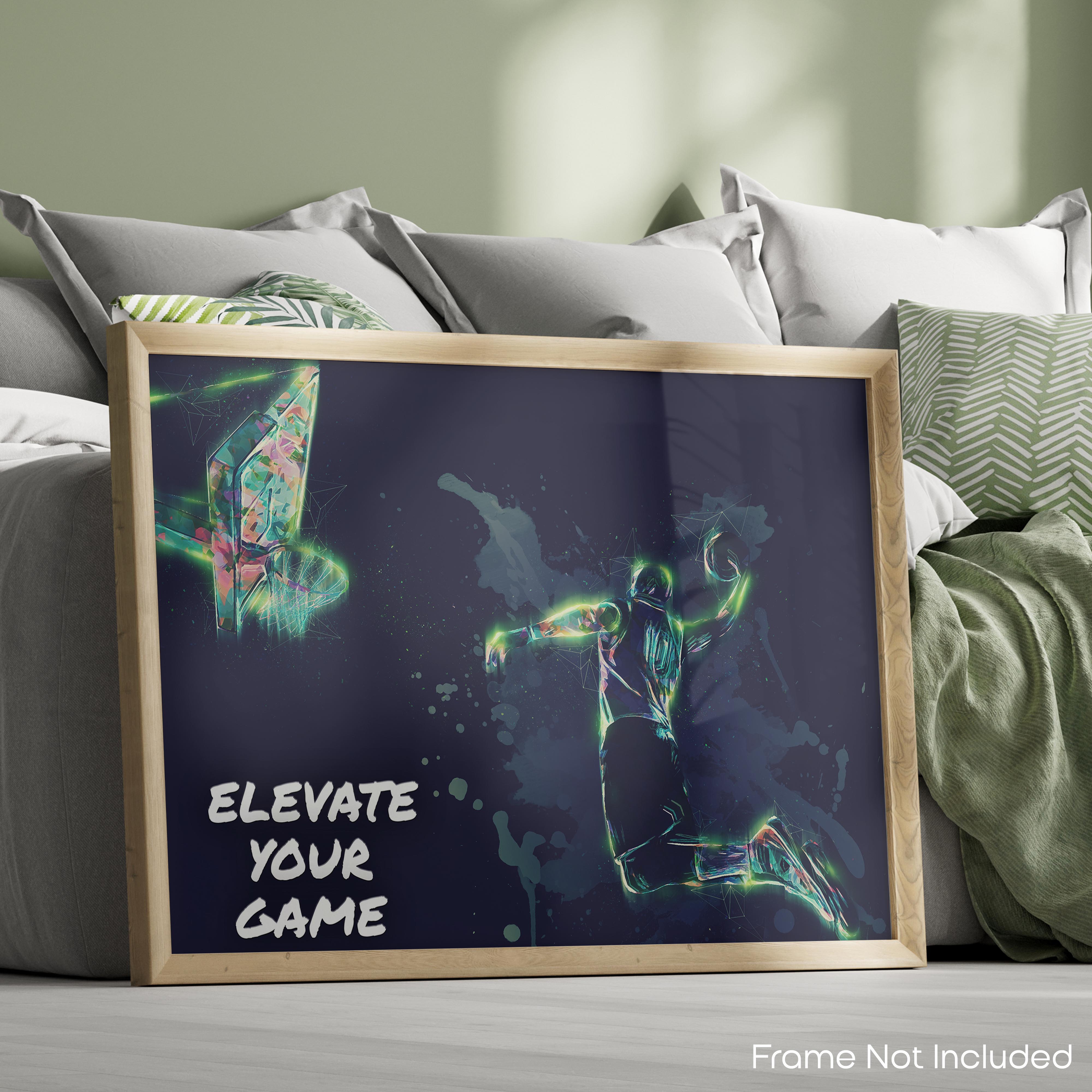 Elevate Your Game - Basketball Poster