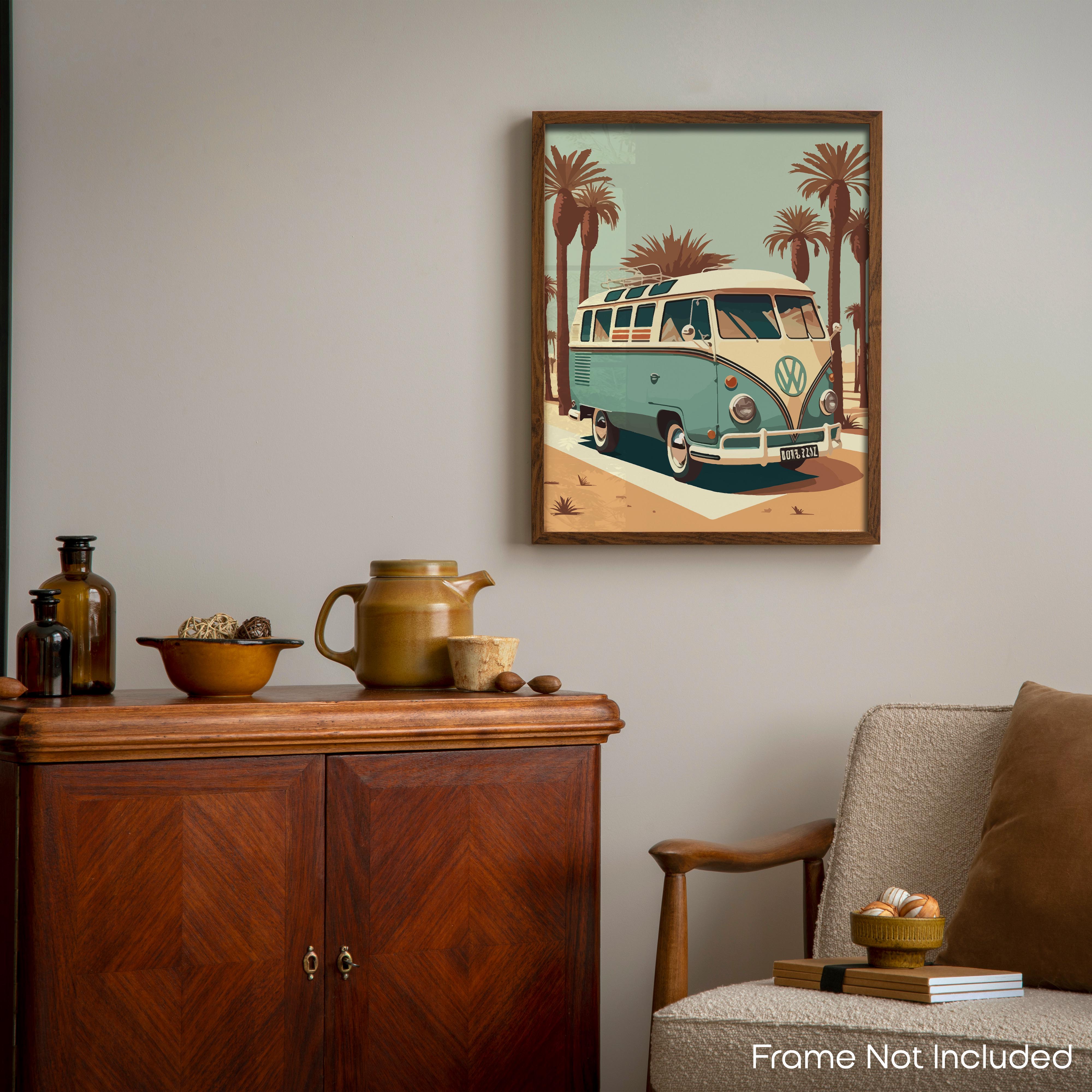Beach - Volkswagen Poster