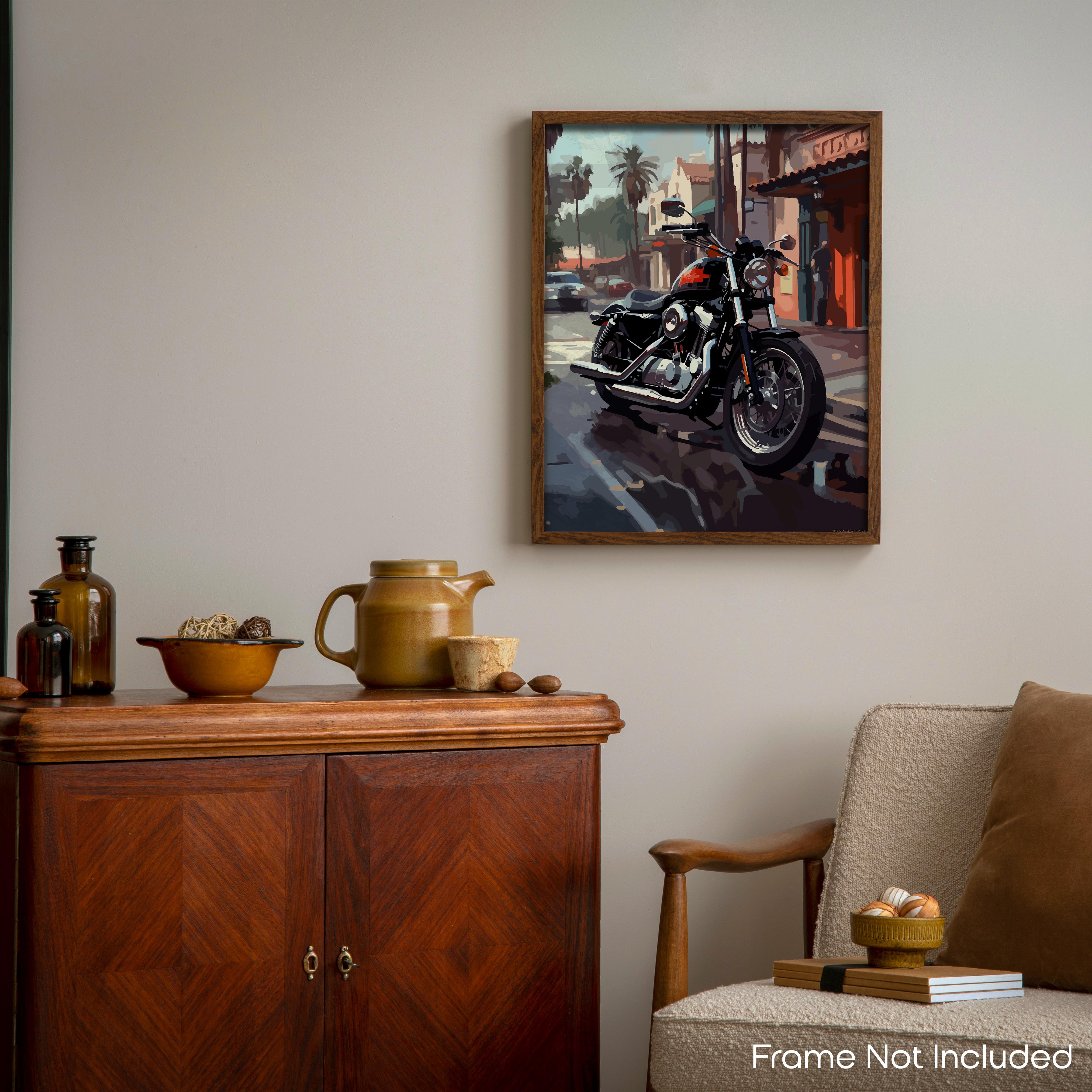 Invigorating - Motorcycle Poster