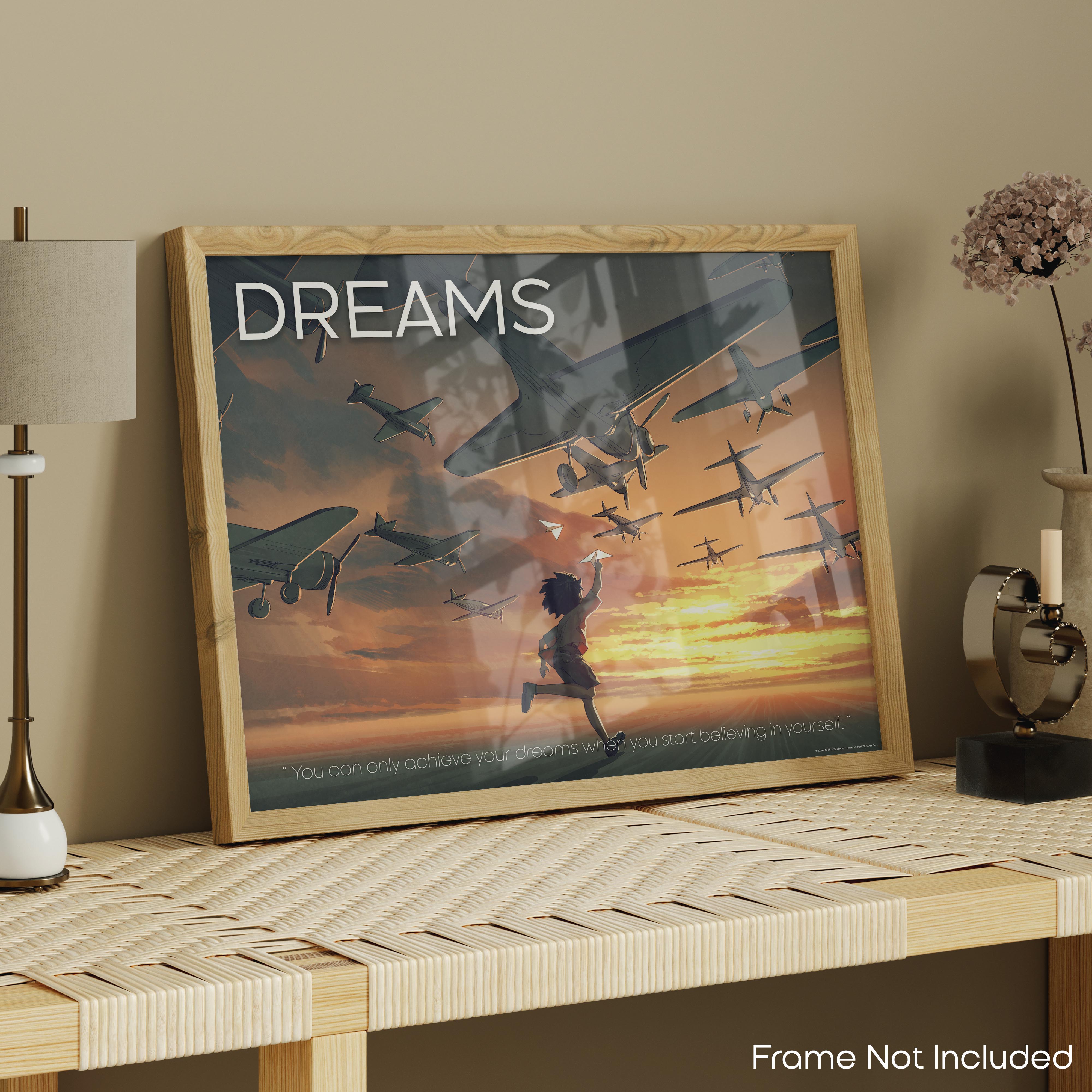 Dreams - Airplane Poster