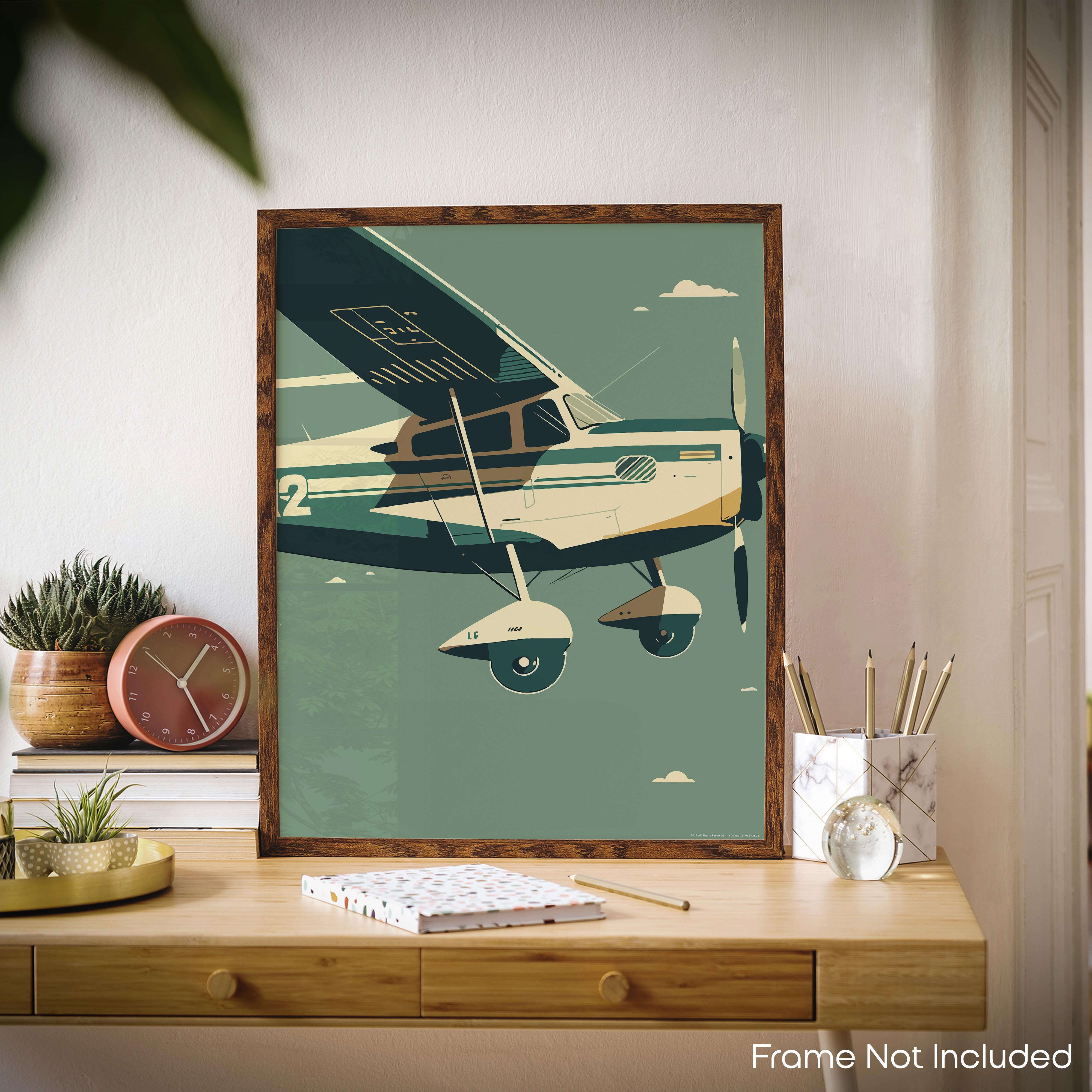 Skies - Airplane Poster