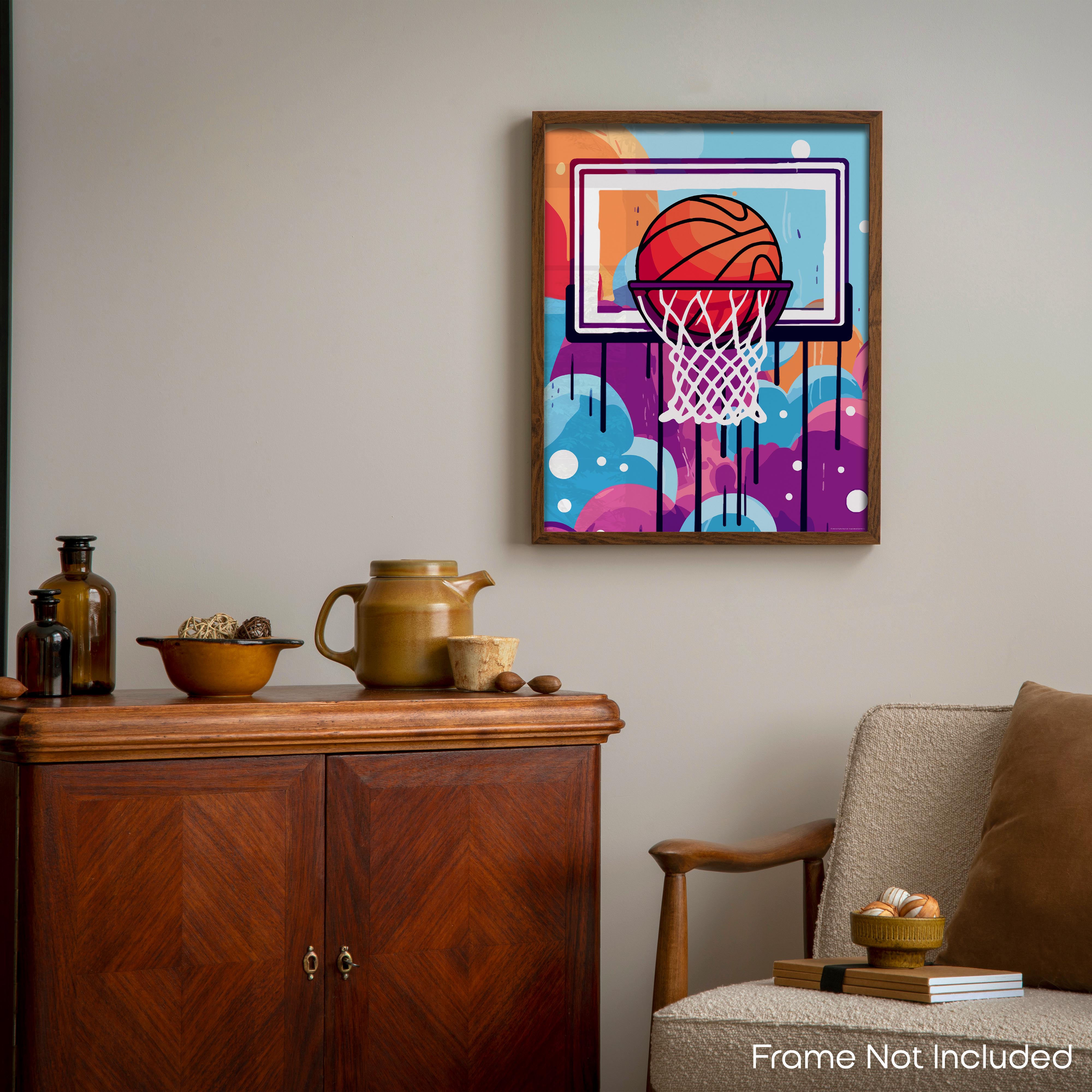 Dunk - Basketball Poster