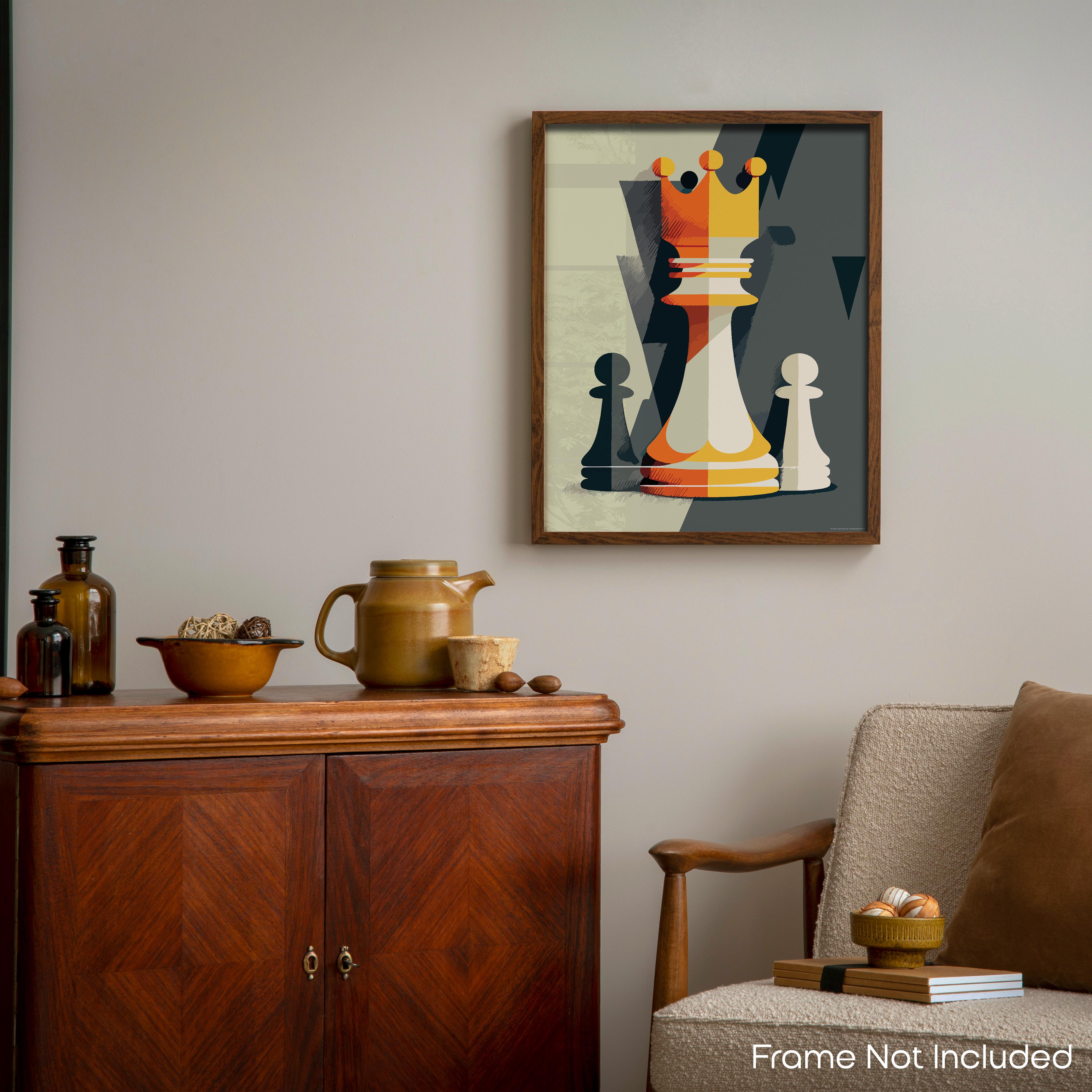 Capture - Chess Poster