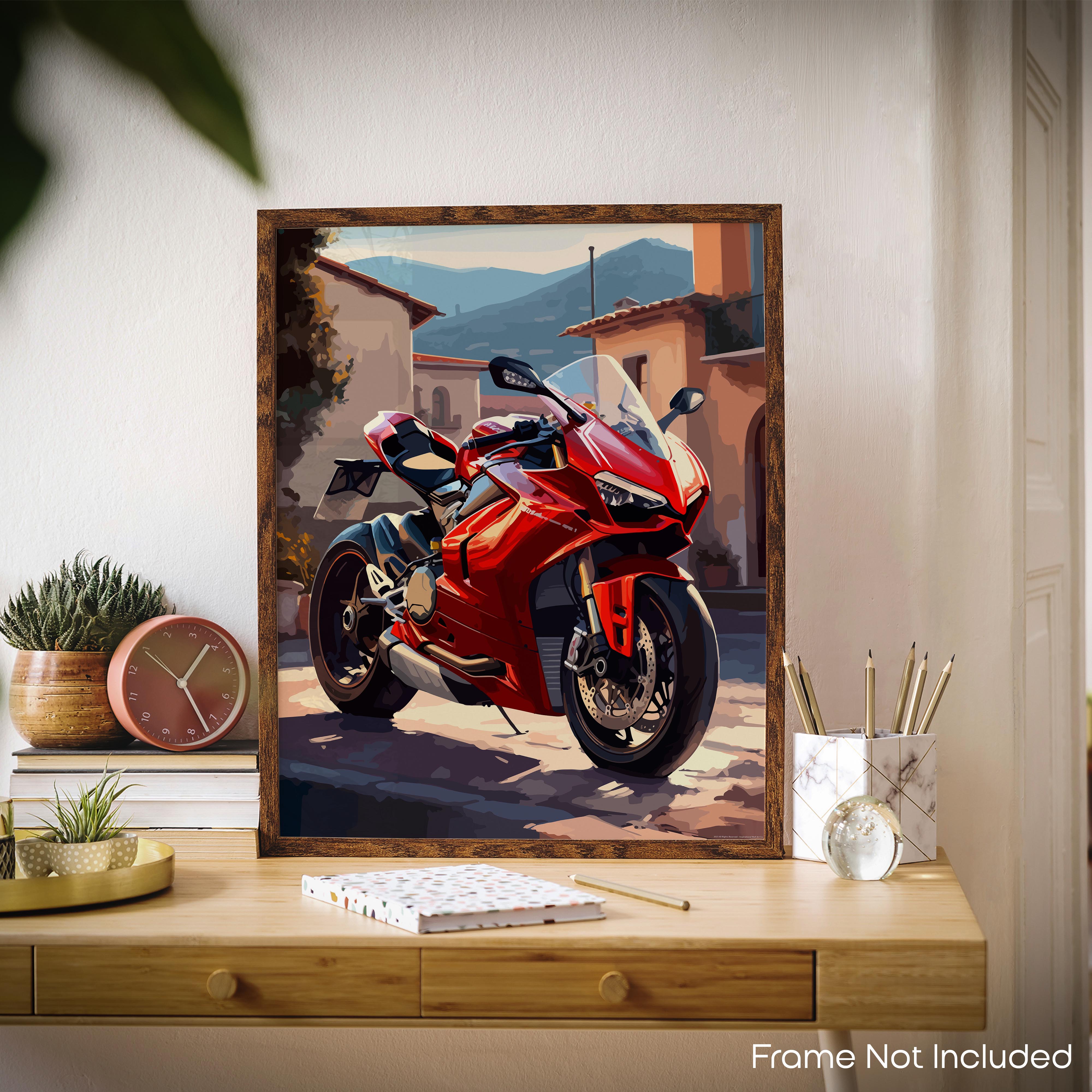 Rush - Motorcycle Poster