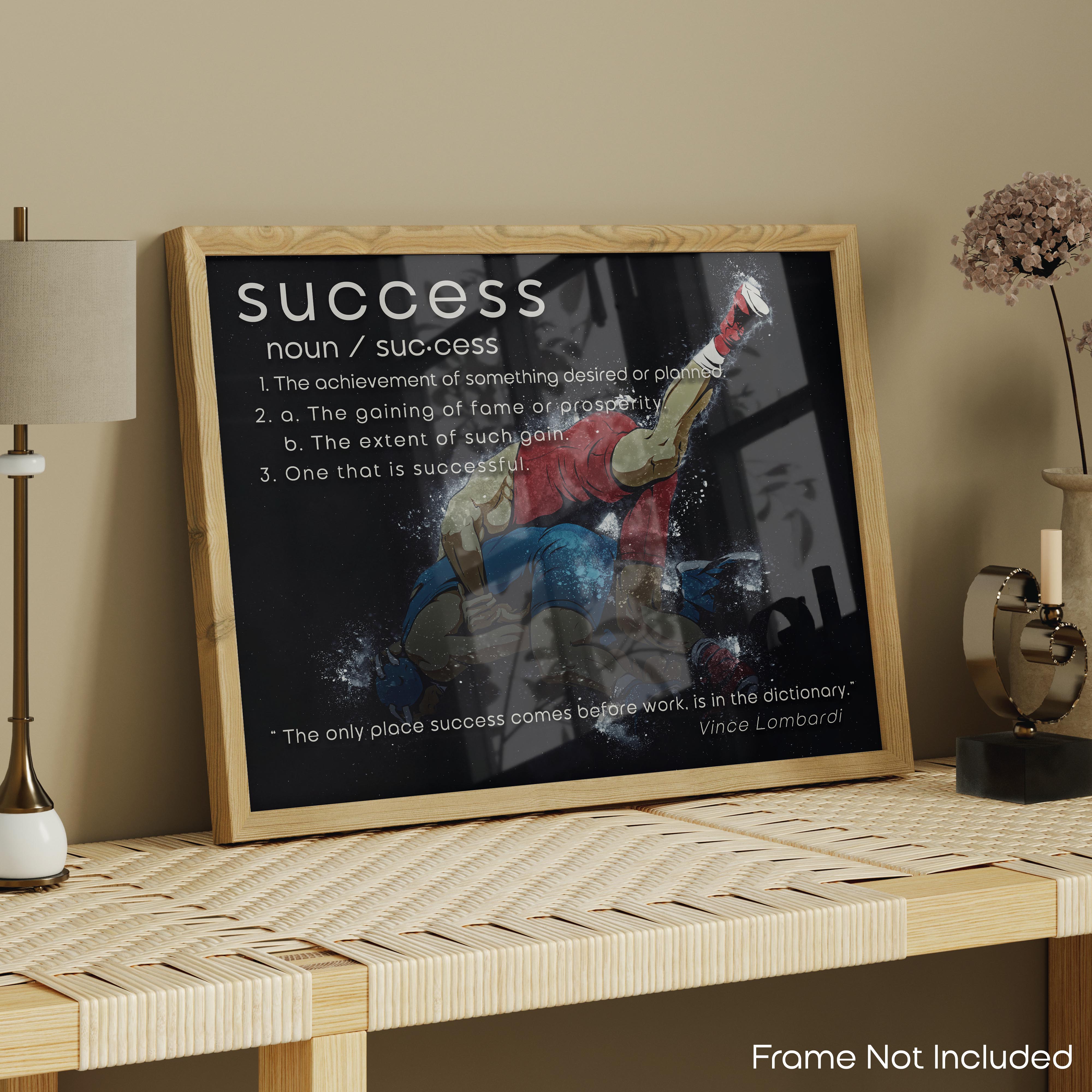 Success - Wrestling Poster