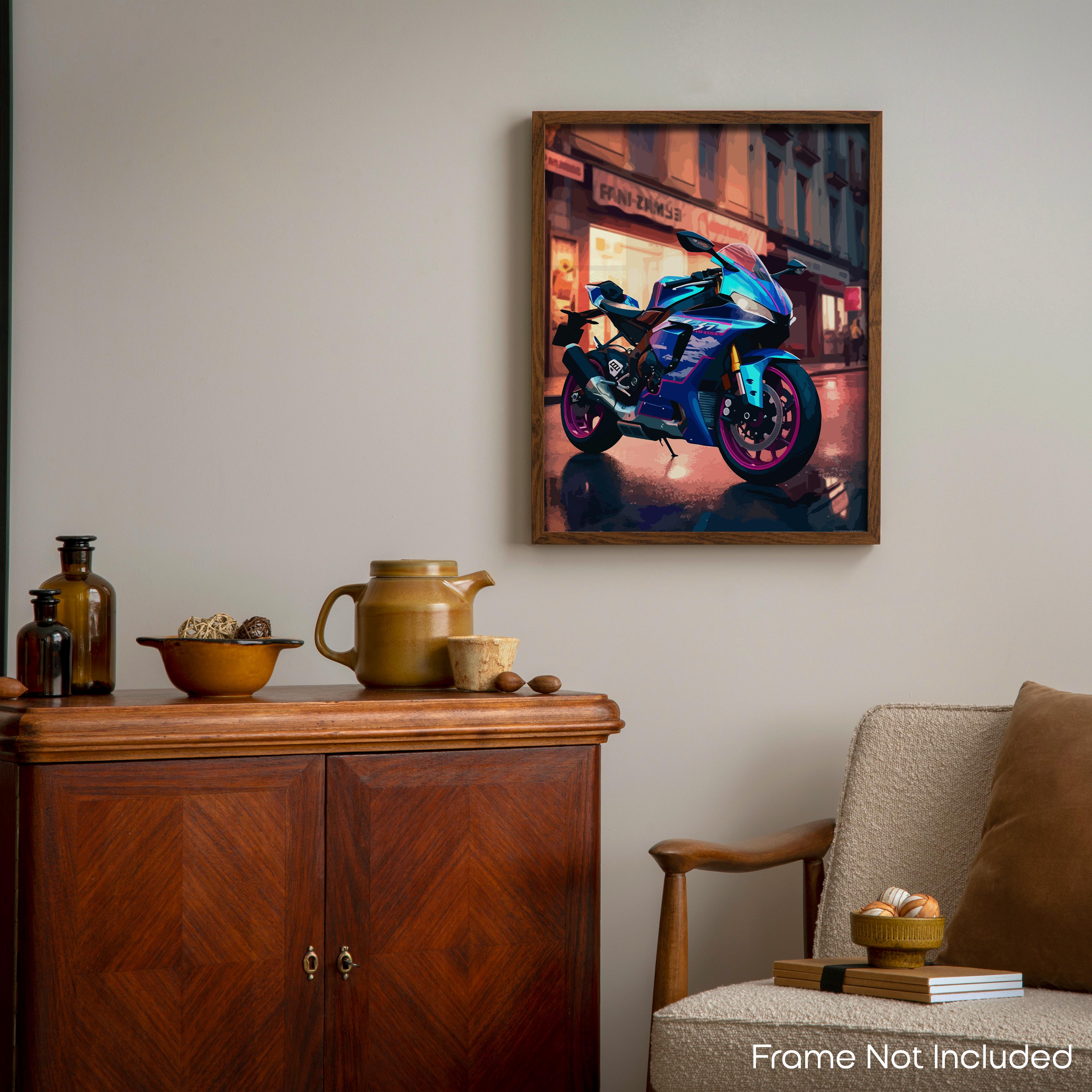 Gripping - Motorcycle Poster