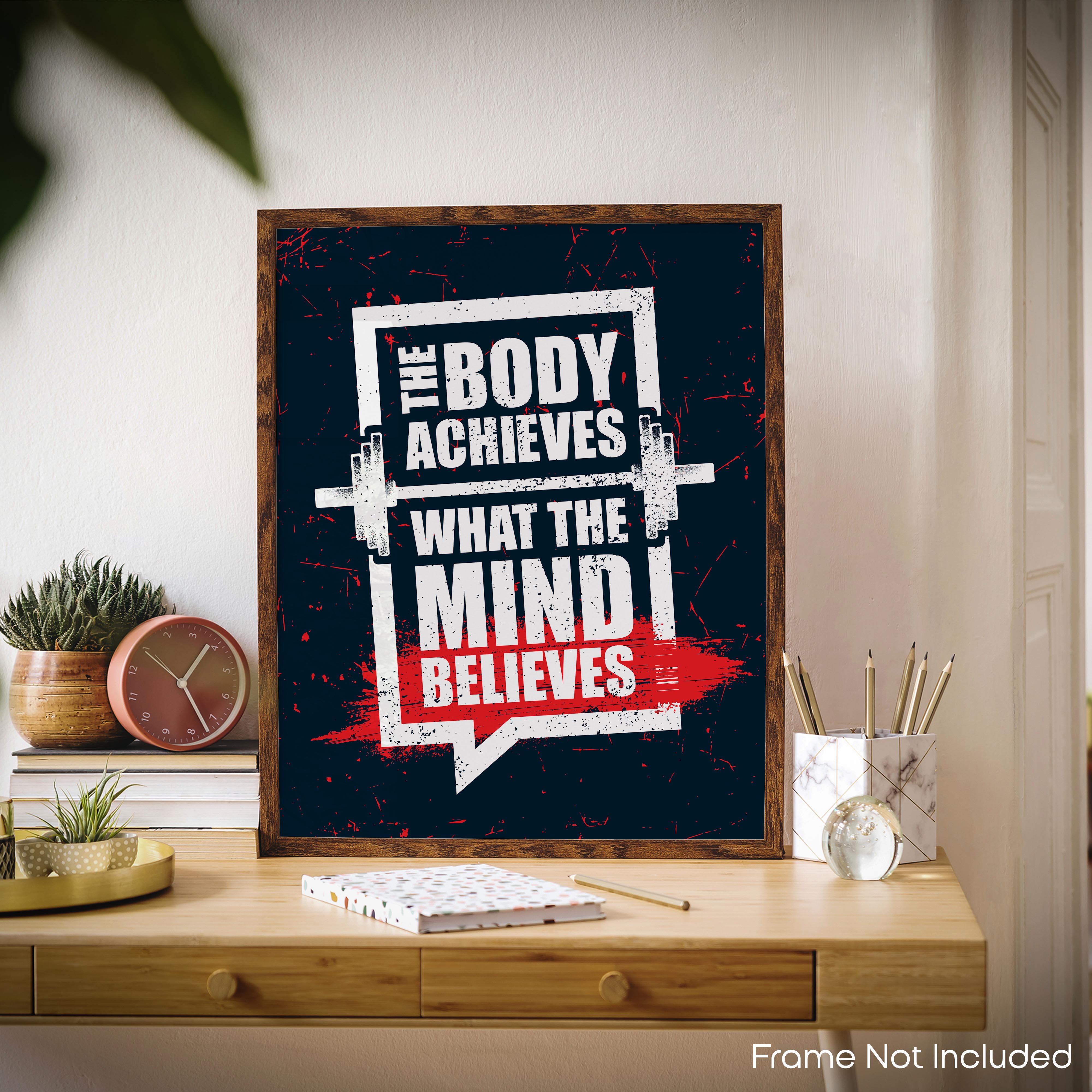 Body Achieves - Gym Poster