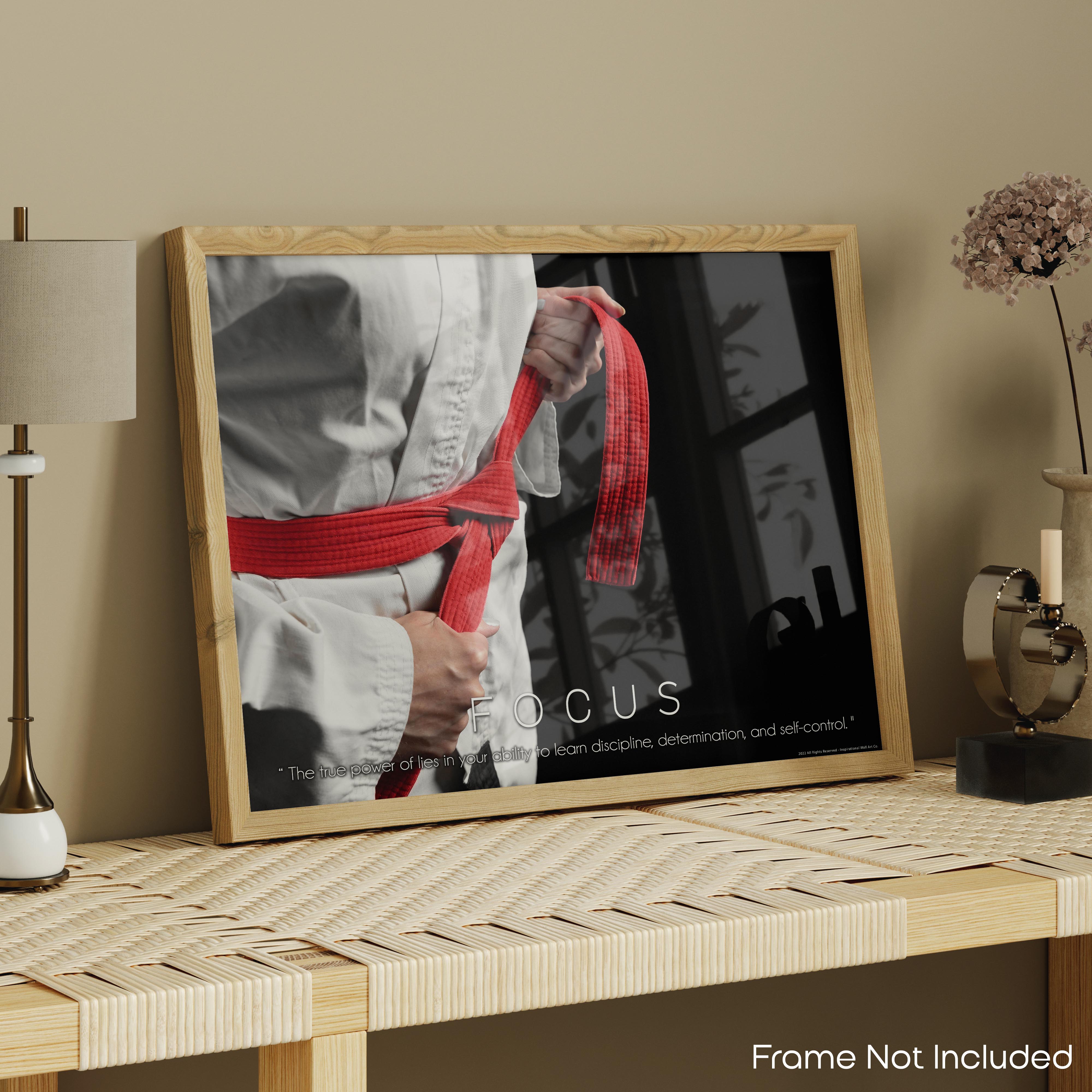 Focus - Martial Arts Poster