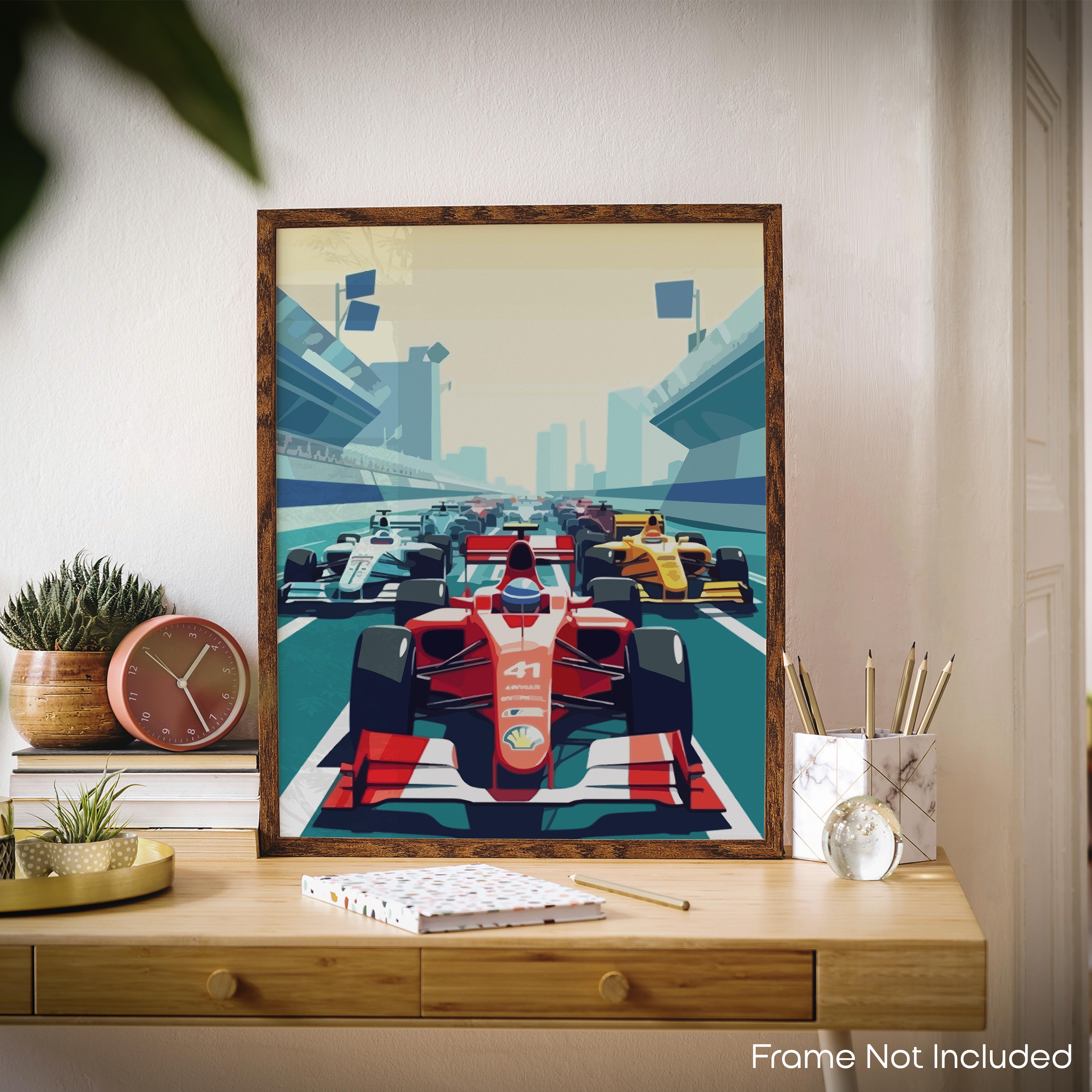 Thrill - Formula 1 Poster