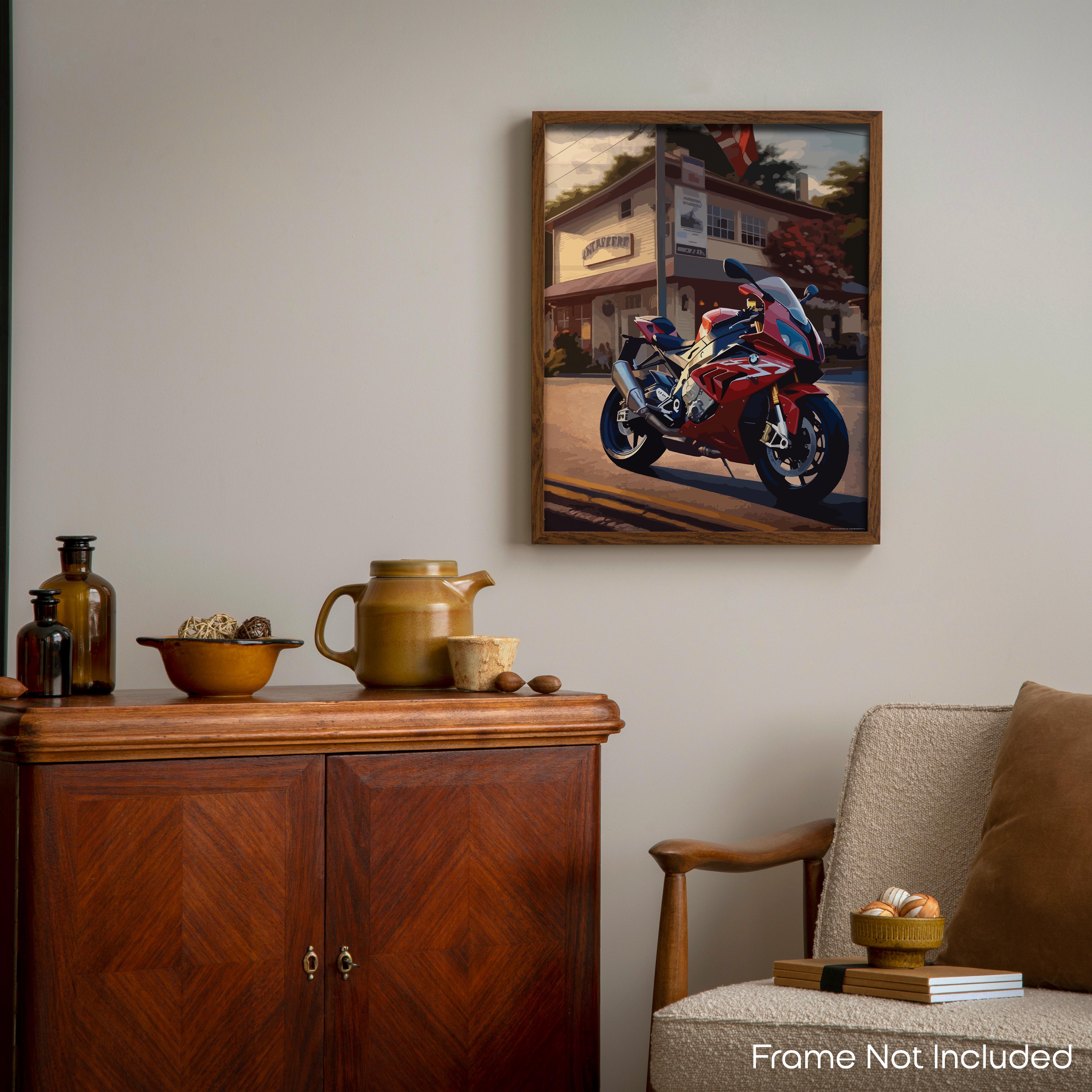 Precision - Motorcycle Poster