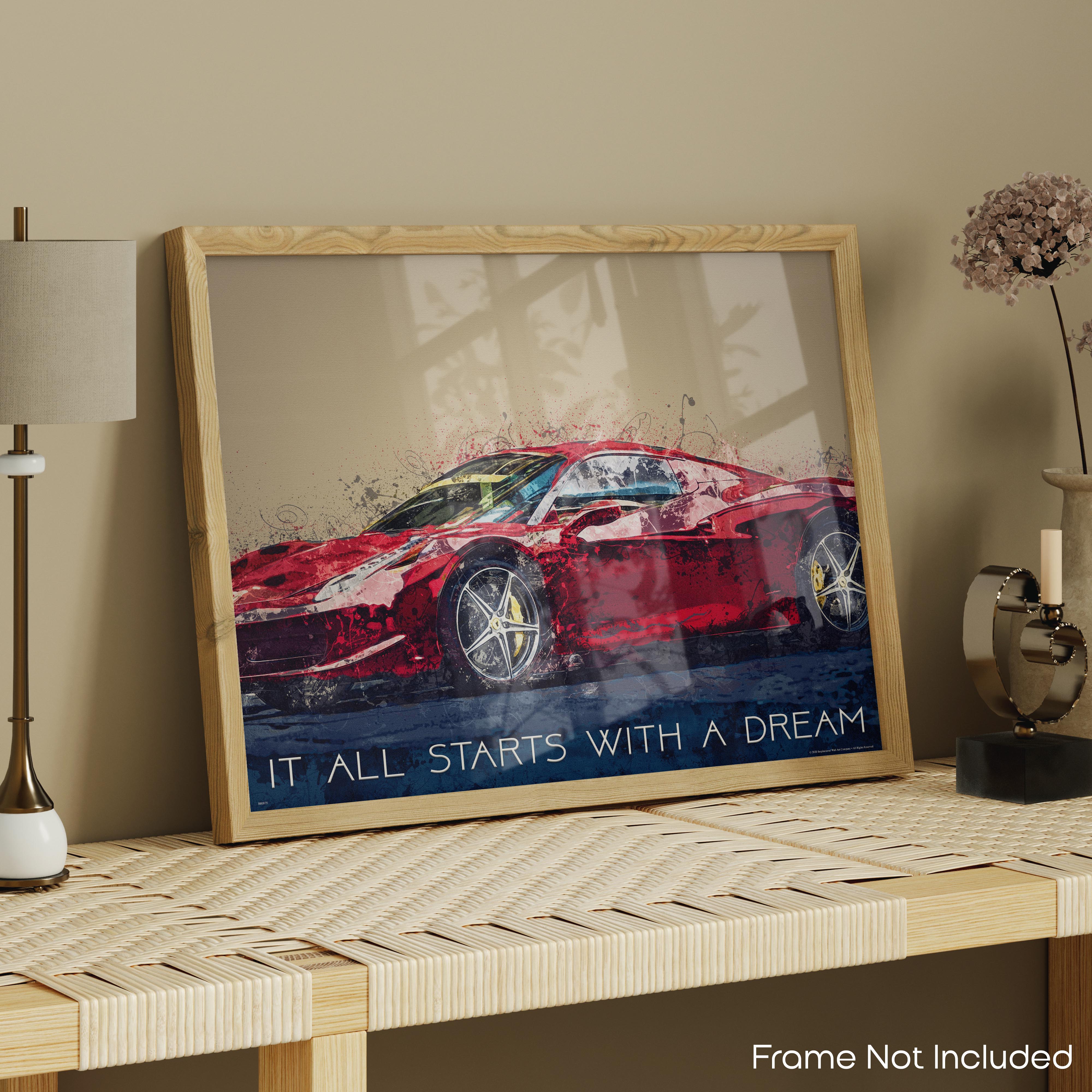 Ferrari - Car Poster