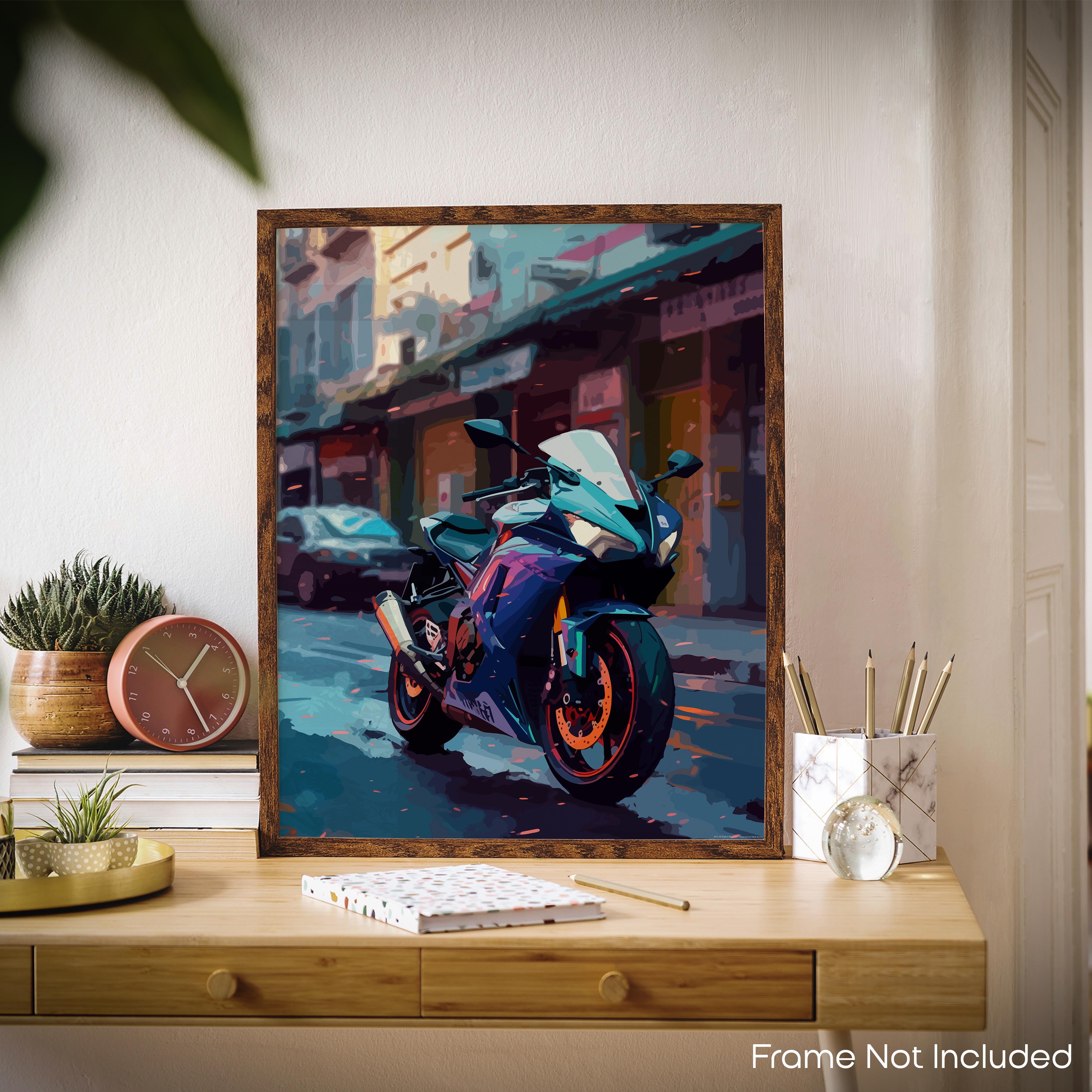 Elegant - Motorcycle Poster