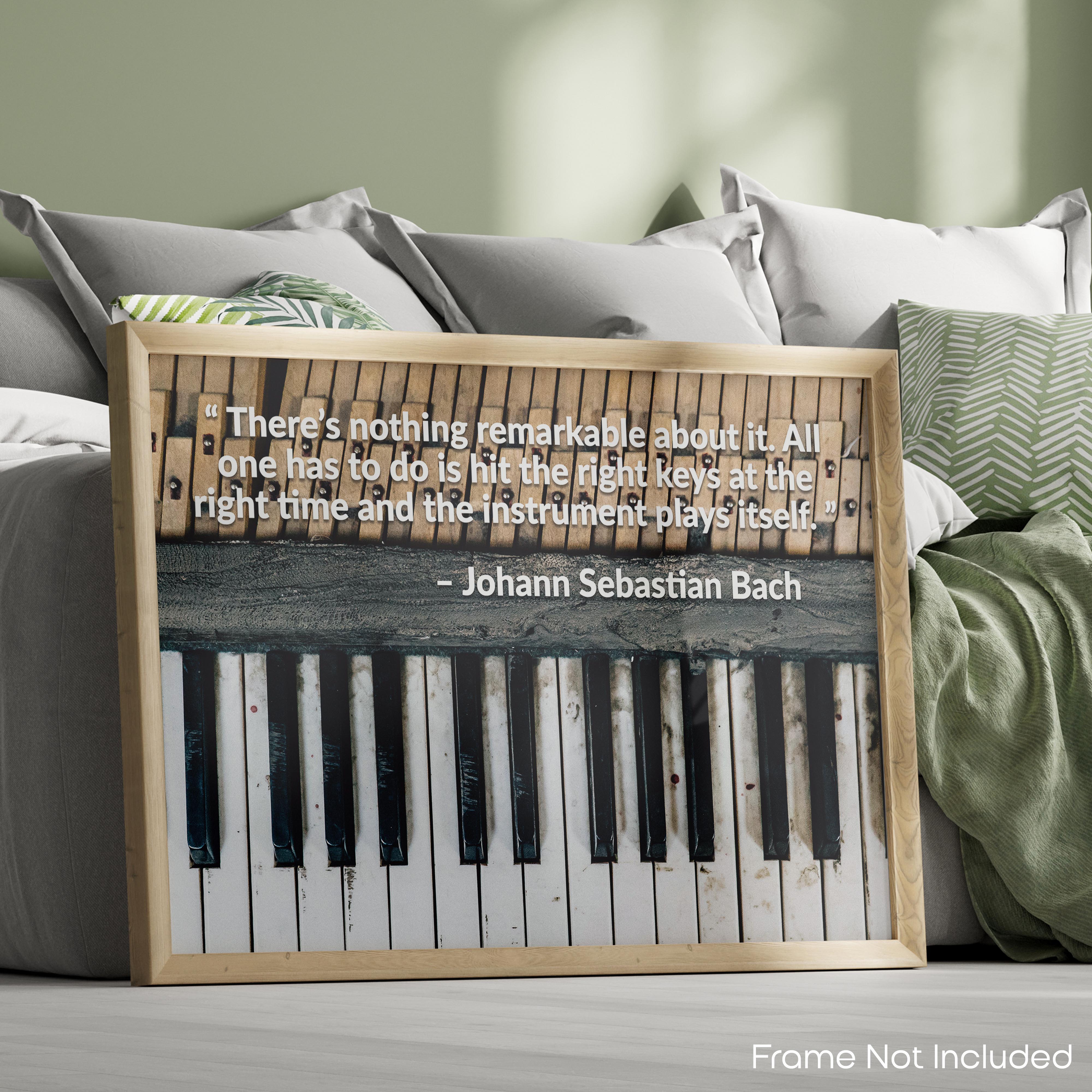 Piano Keys - Music Poster