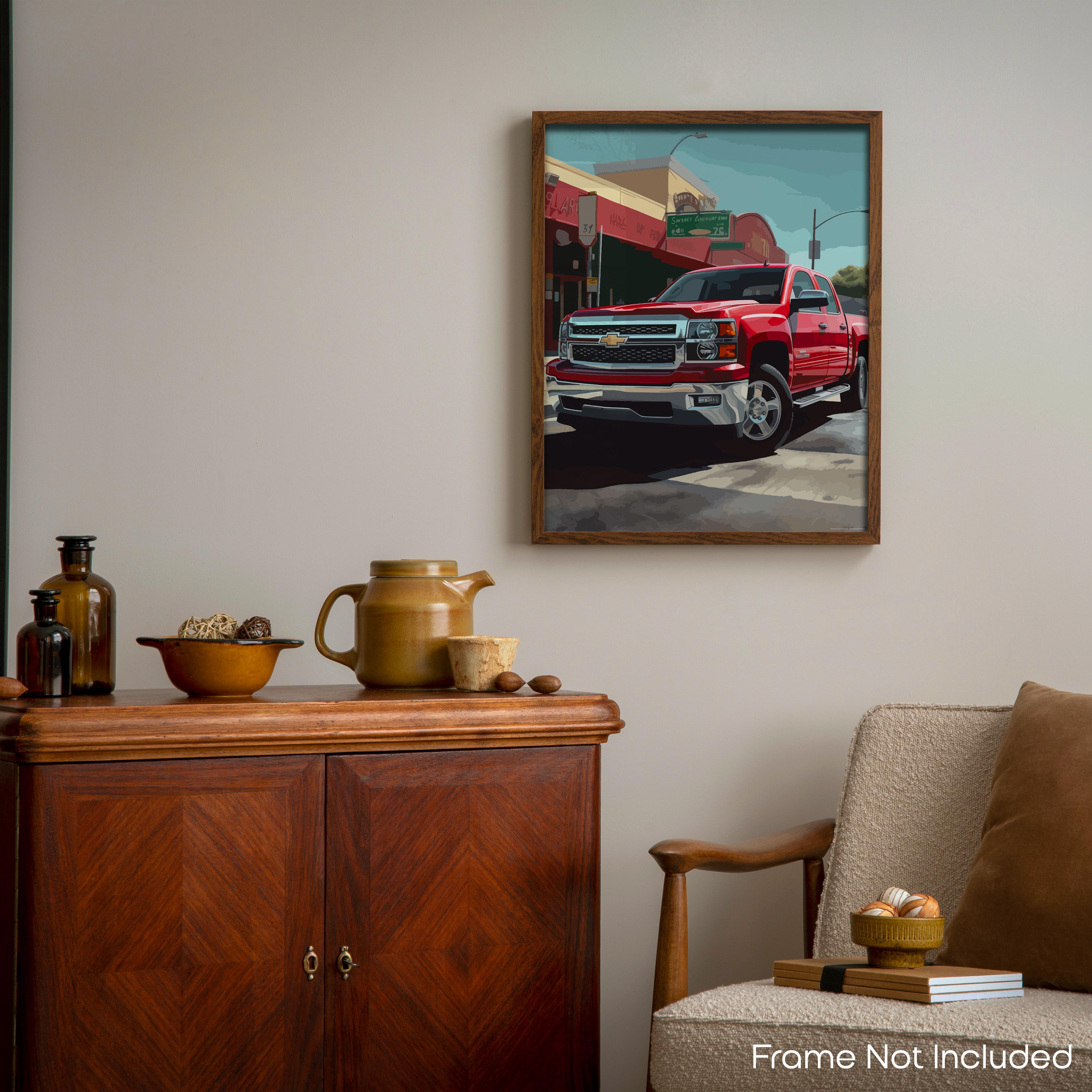 Iconic - Car Poster