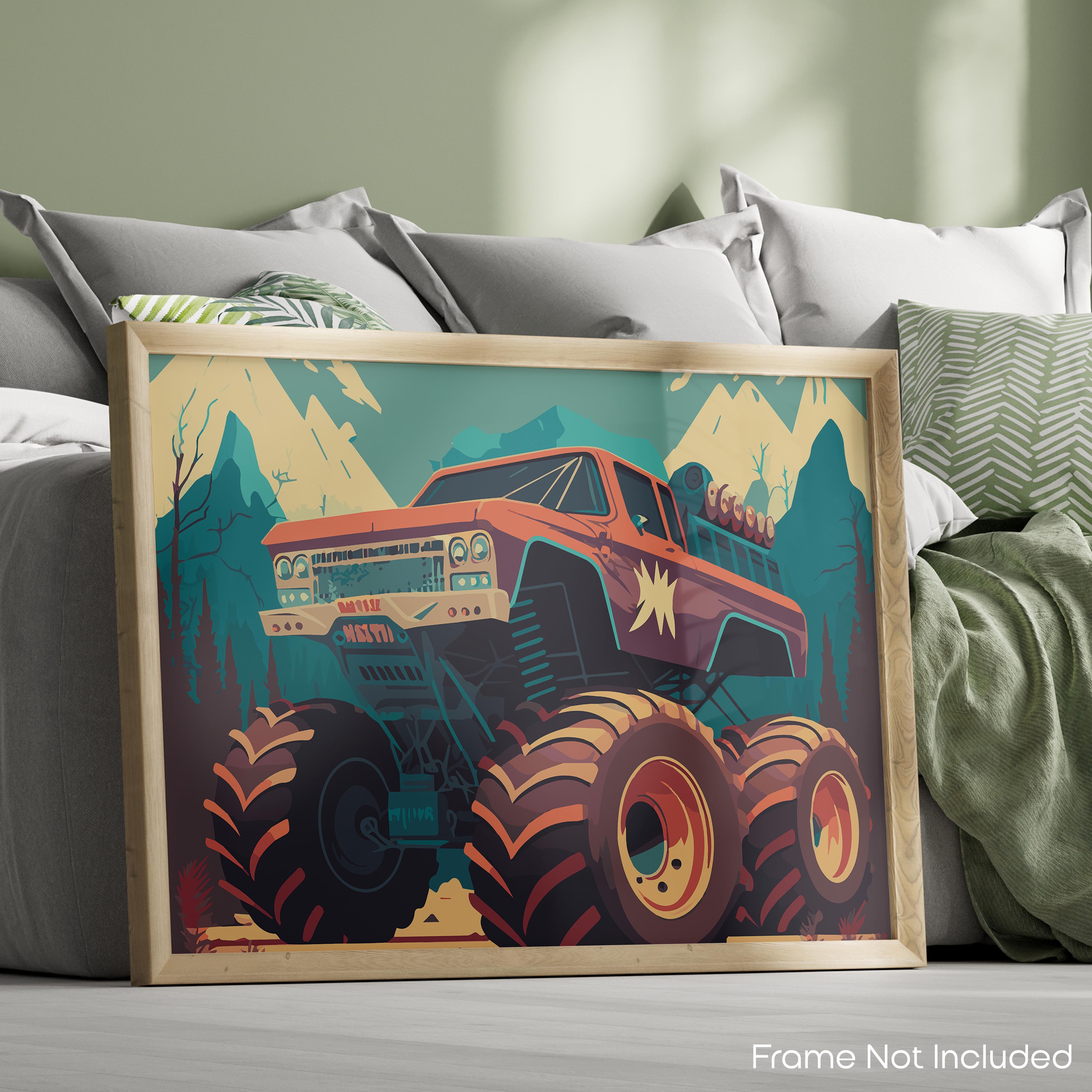 Mean Machine - Truck Poster