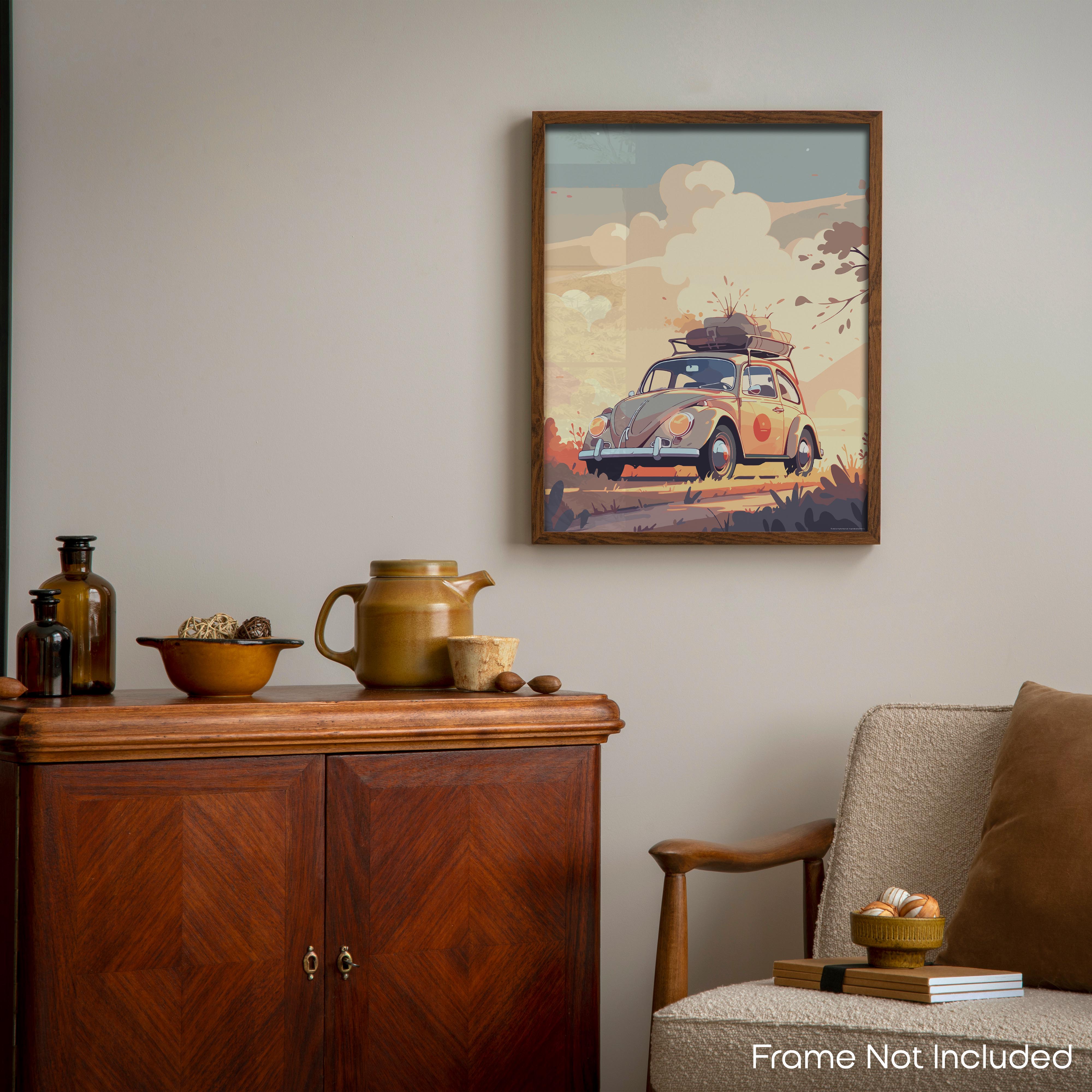Groovy - Volkswagen Poster