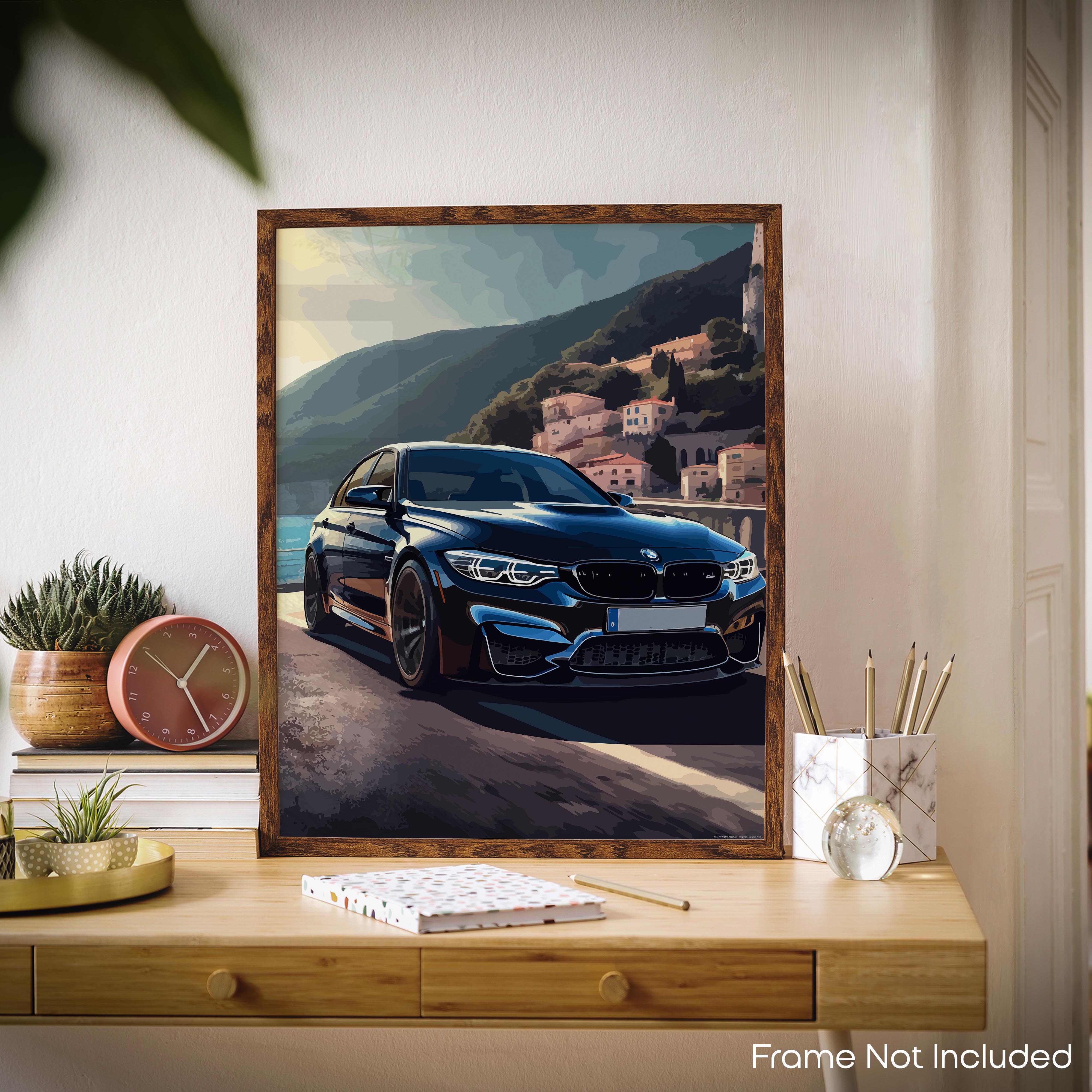 Fireball - Car Poster