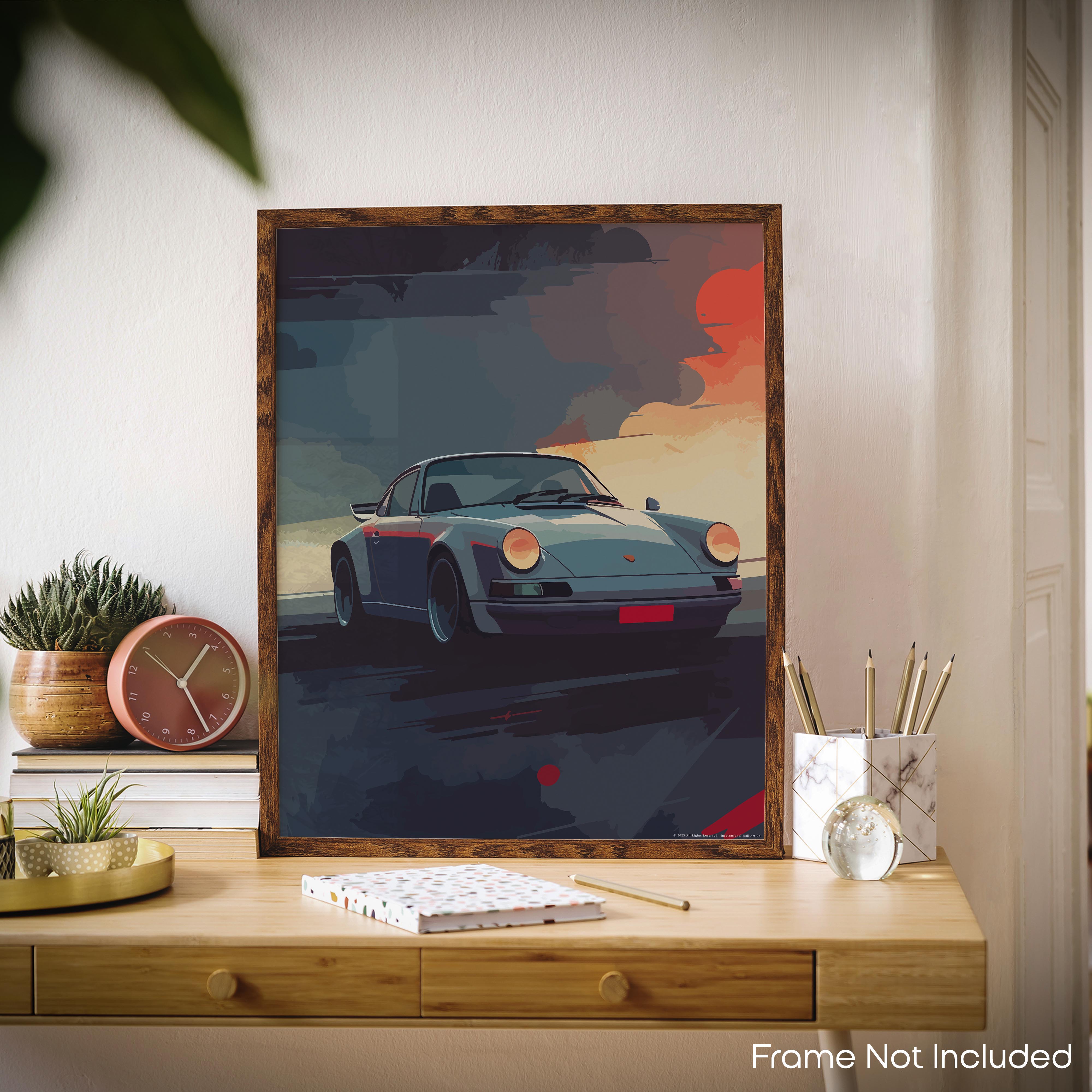 Unleash the Beast - Car Poster