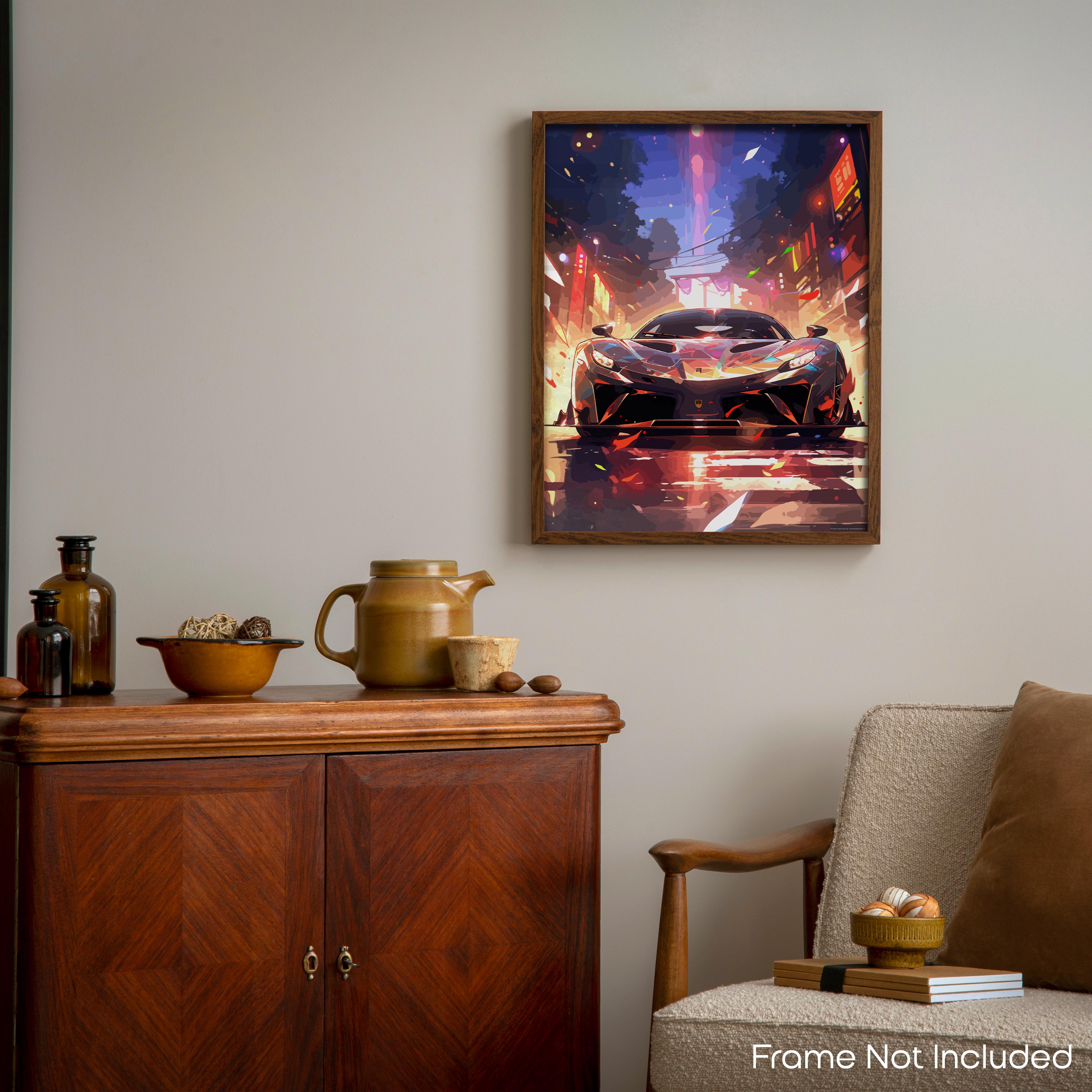 Elegance - Car Poster