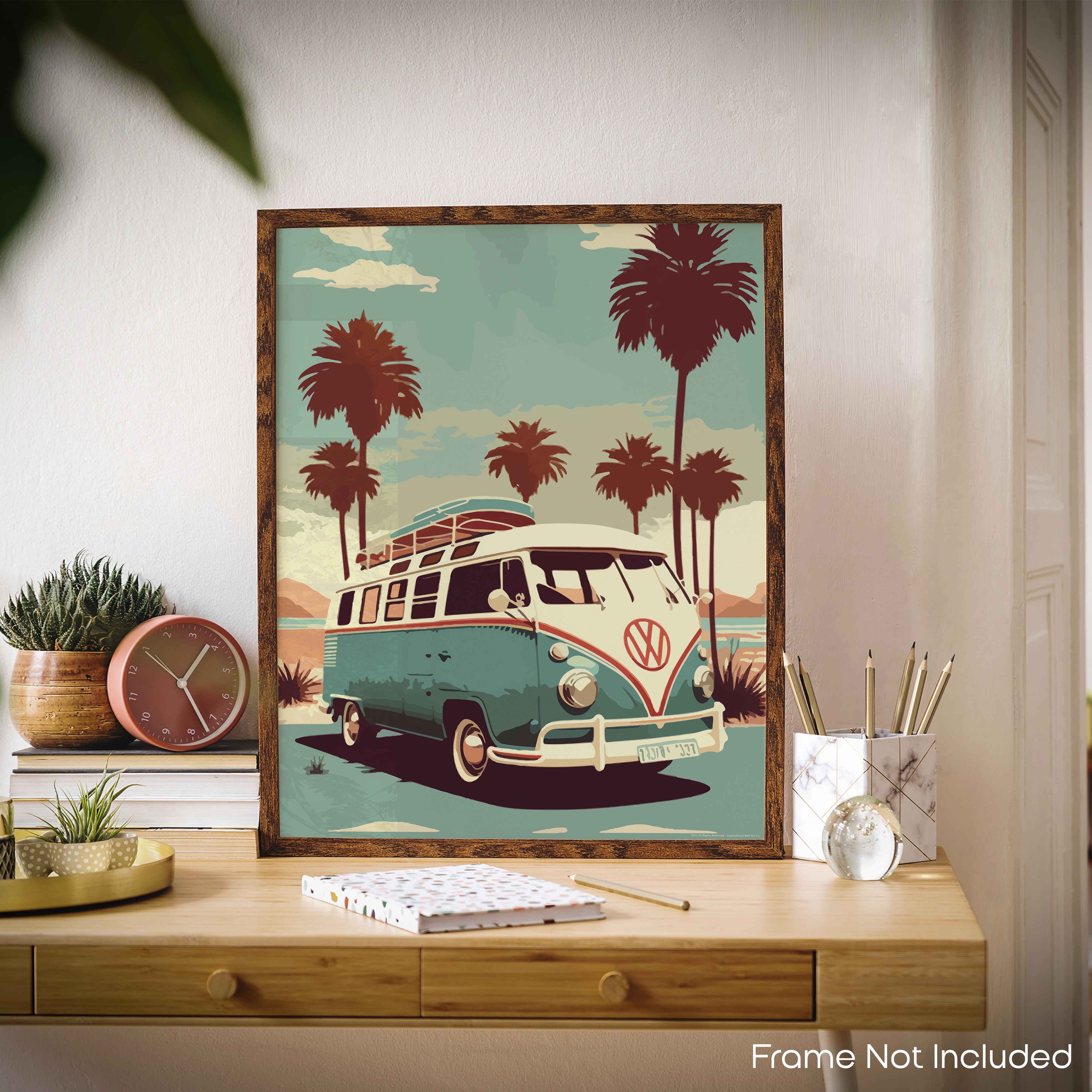 Blue - Volkswagen Poster