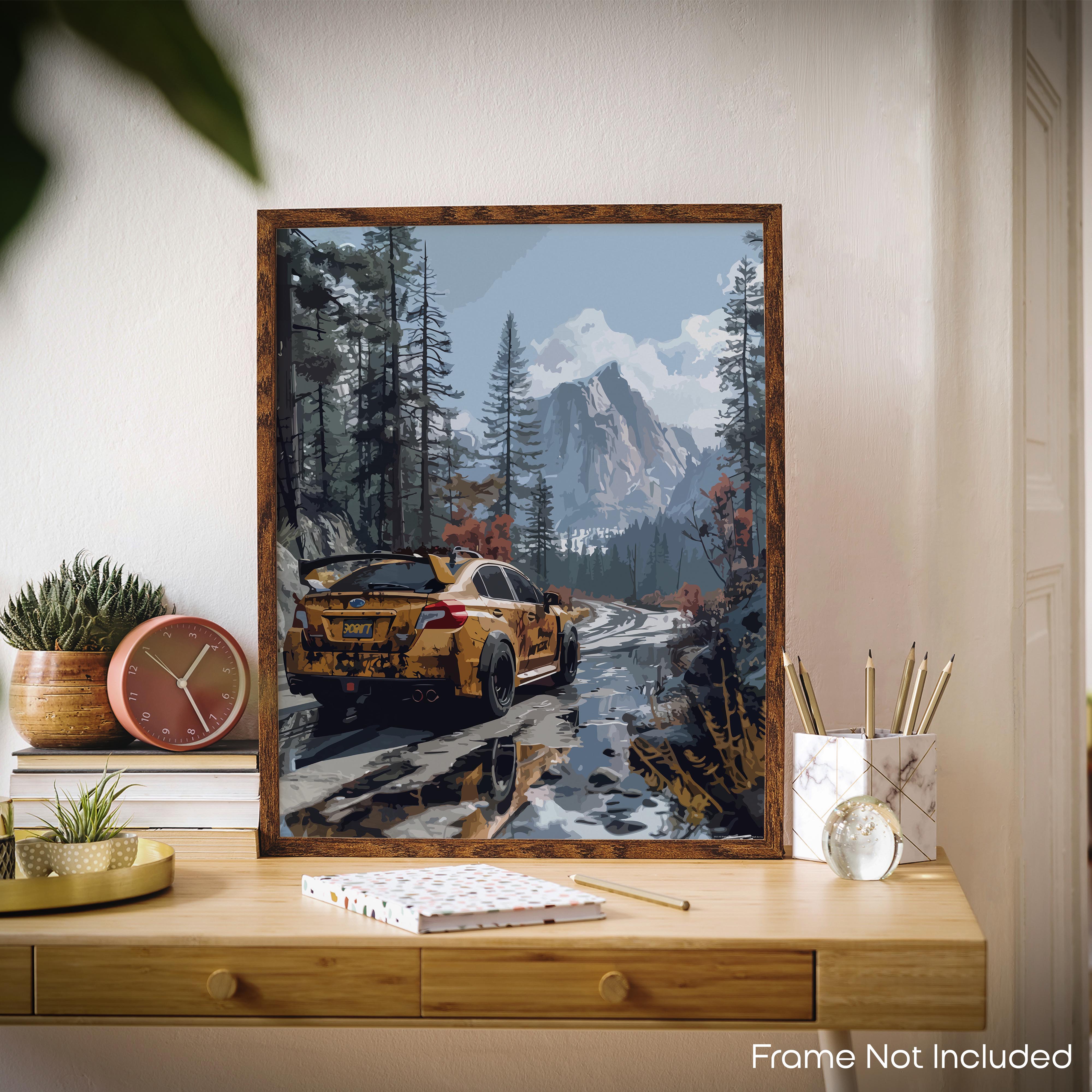 Admirable - Car Poster