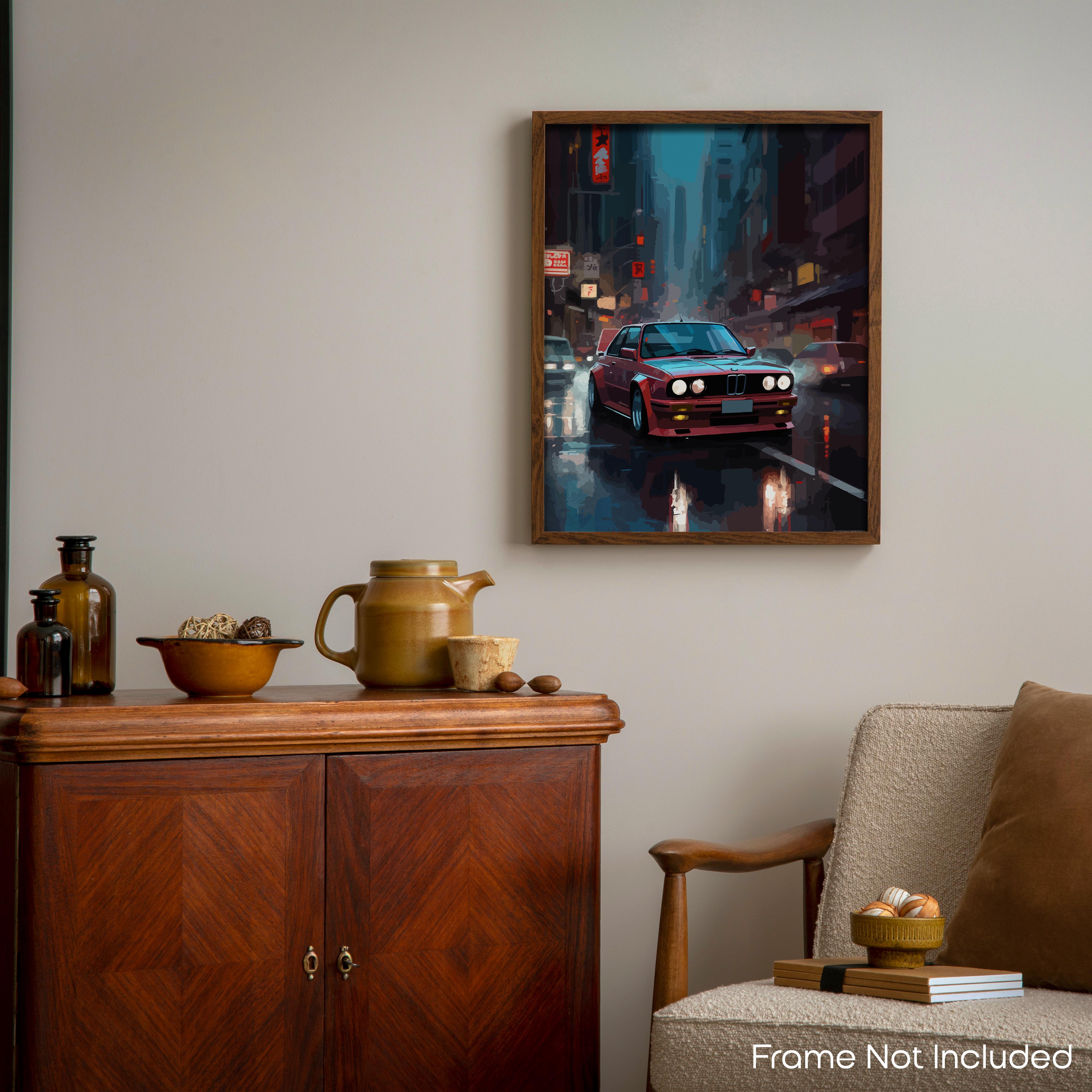 Streamlined - Car Poster