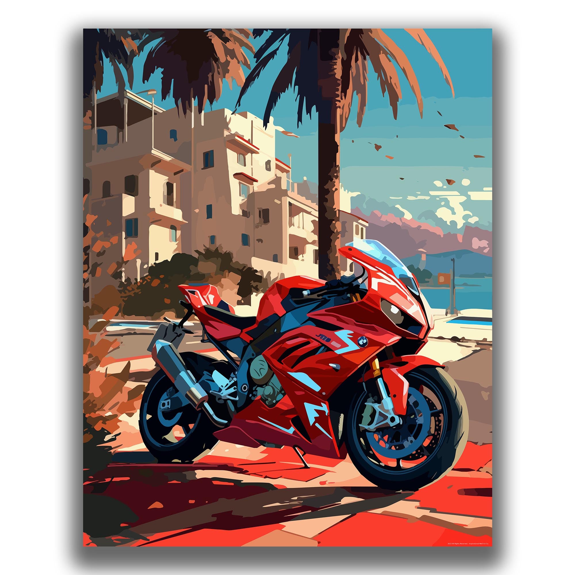 Drive - Motorcycle Poster