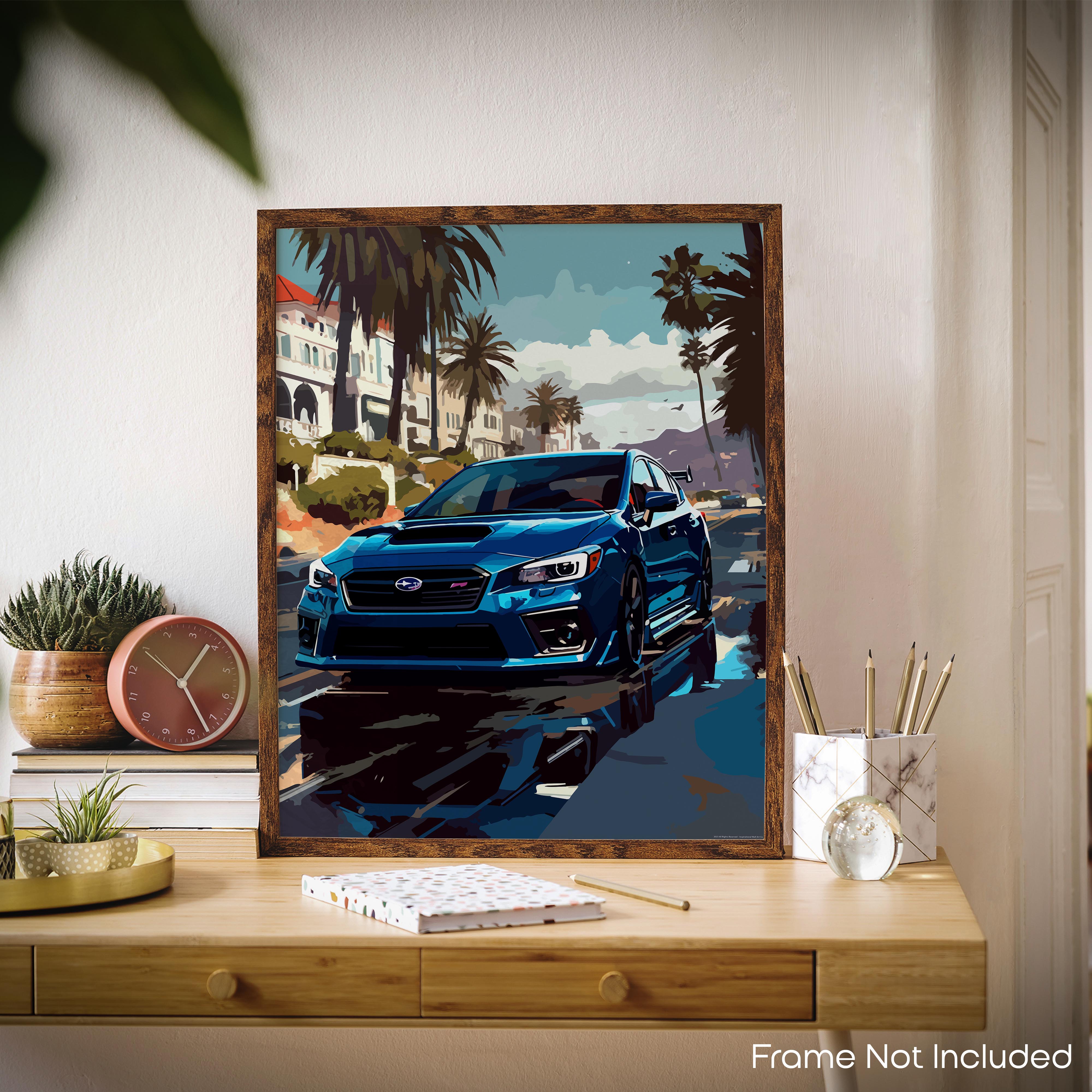 Cachet - Car Poster