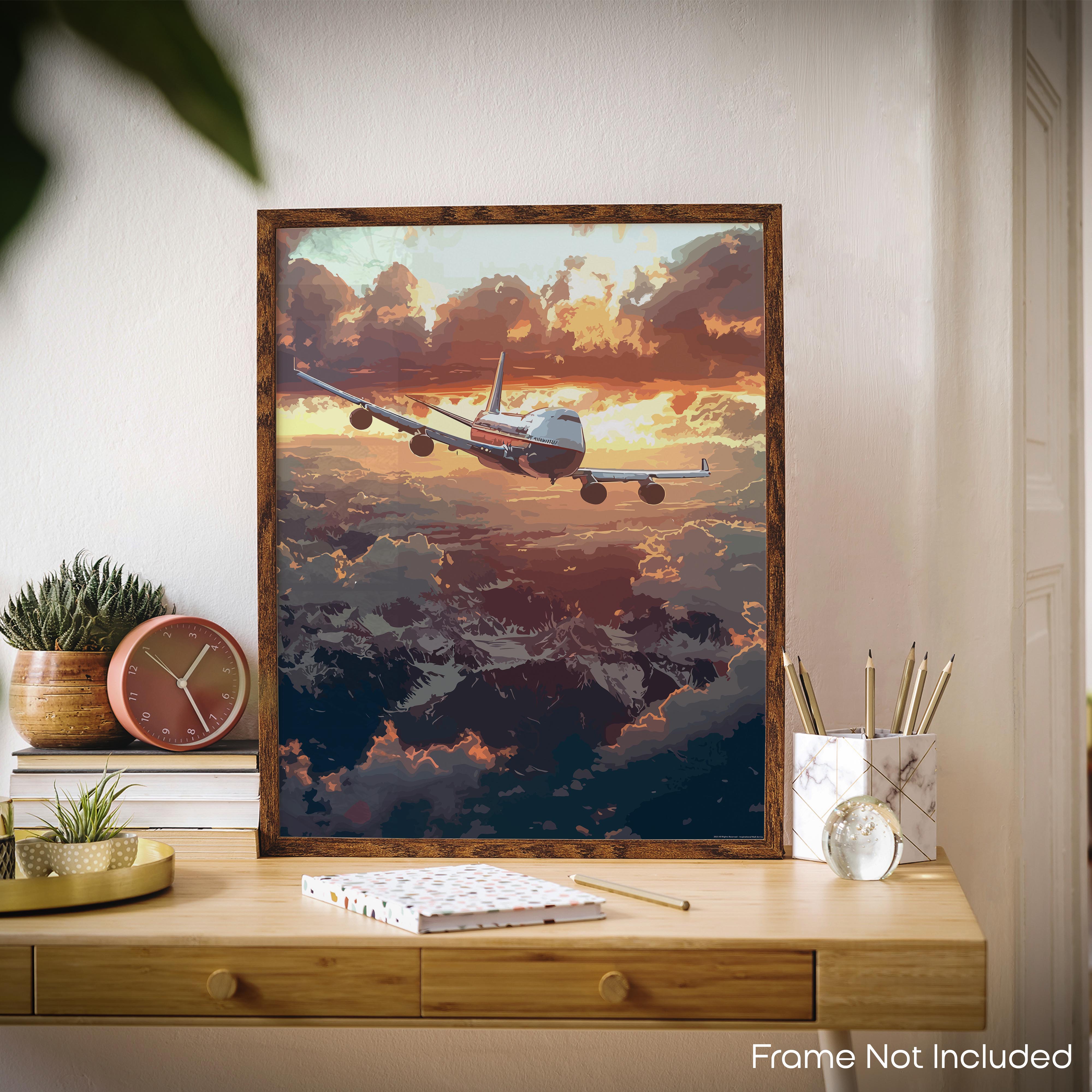 Invigorating - Airplane Poster