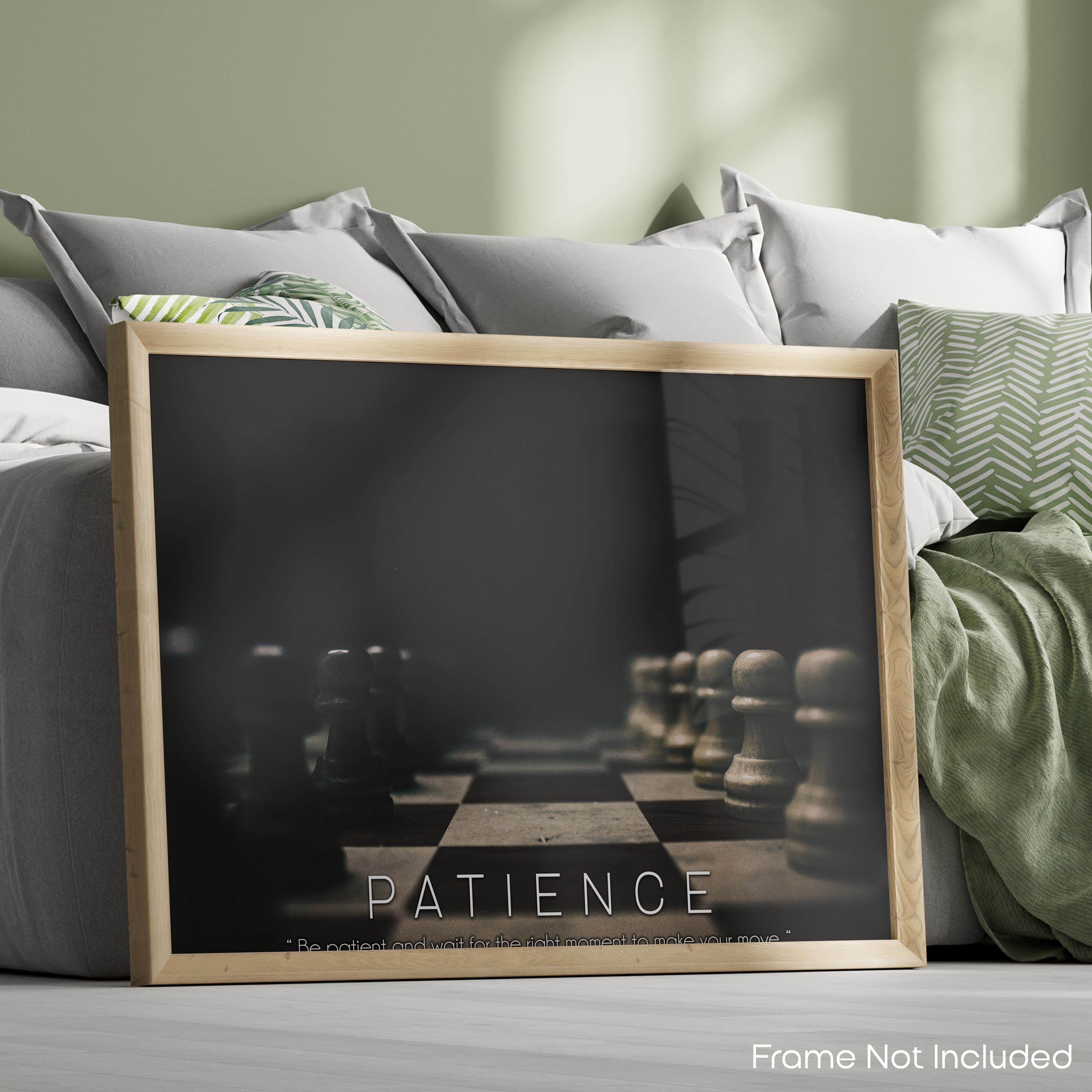Patience - Chess Poster