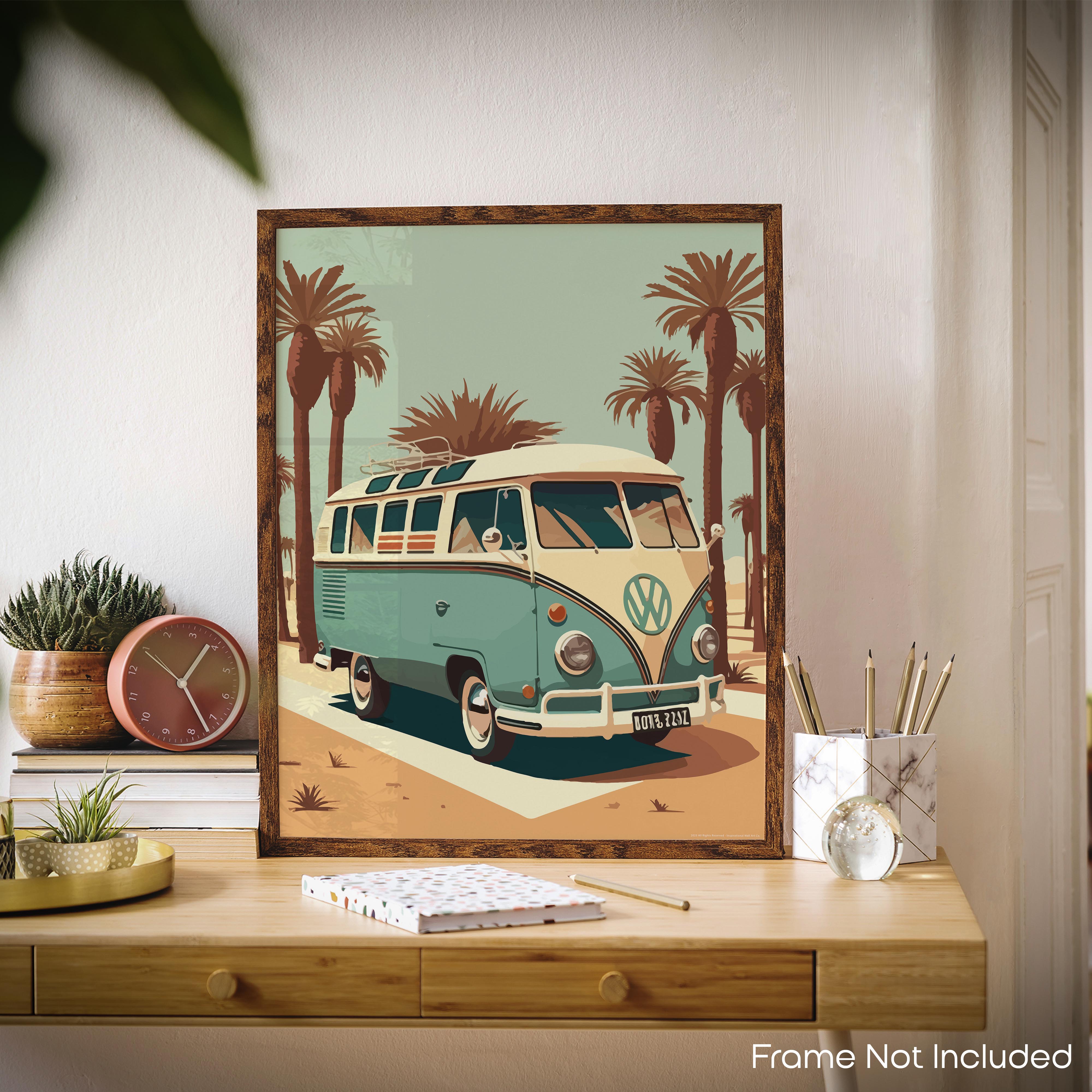 Beach - Volkswagen Poster
