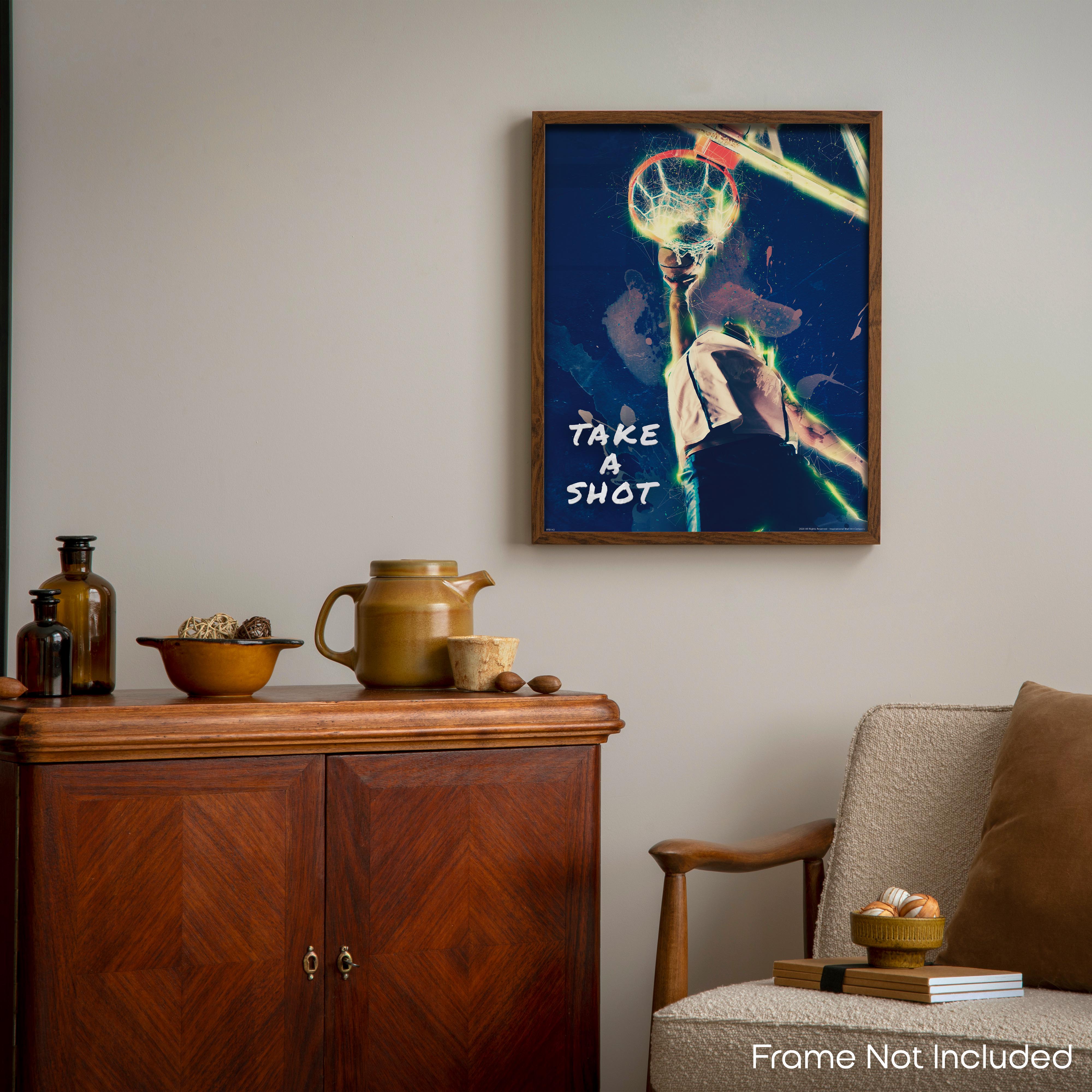 Take A Shot - Basketball Poster