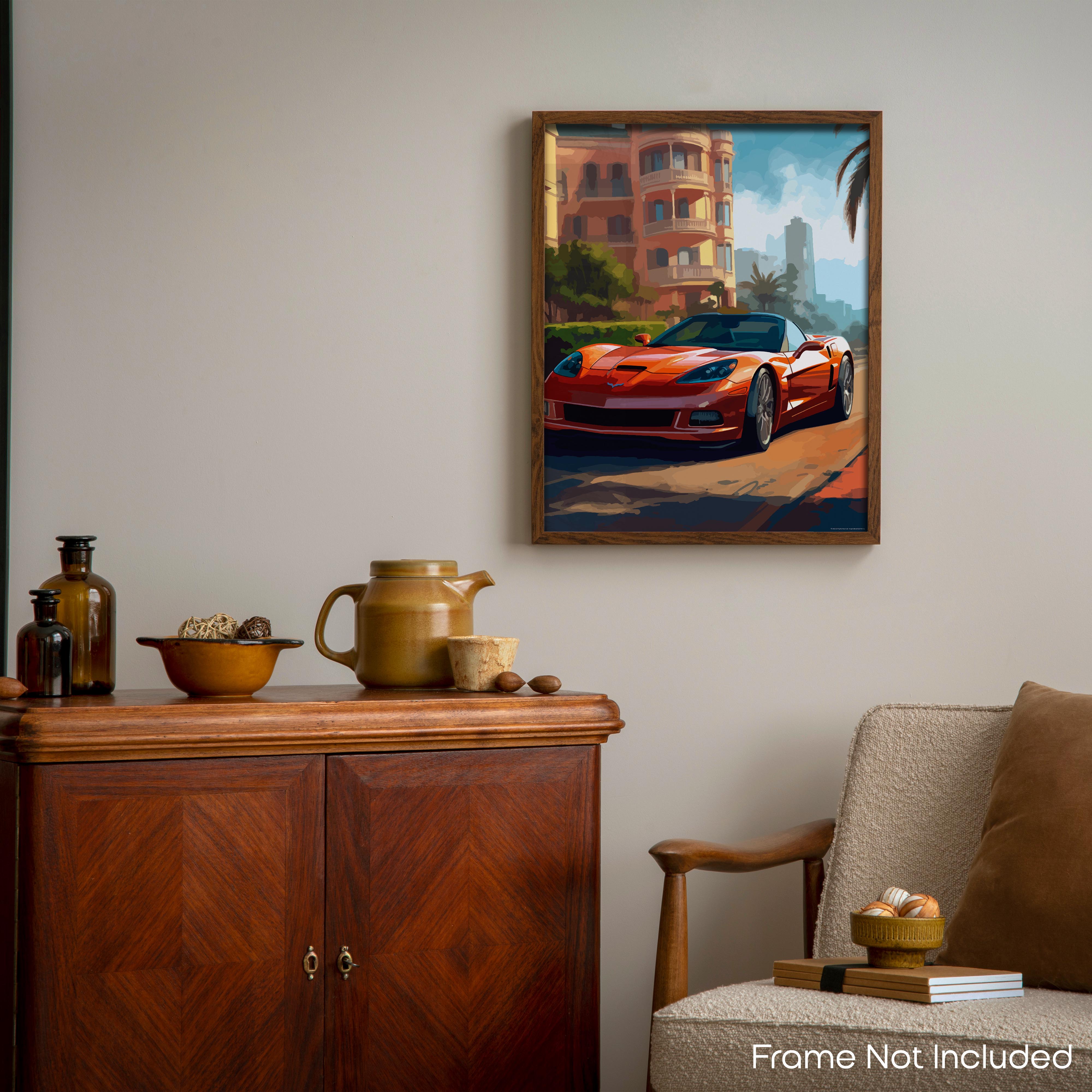 Vintage - Car Poster