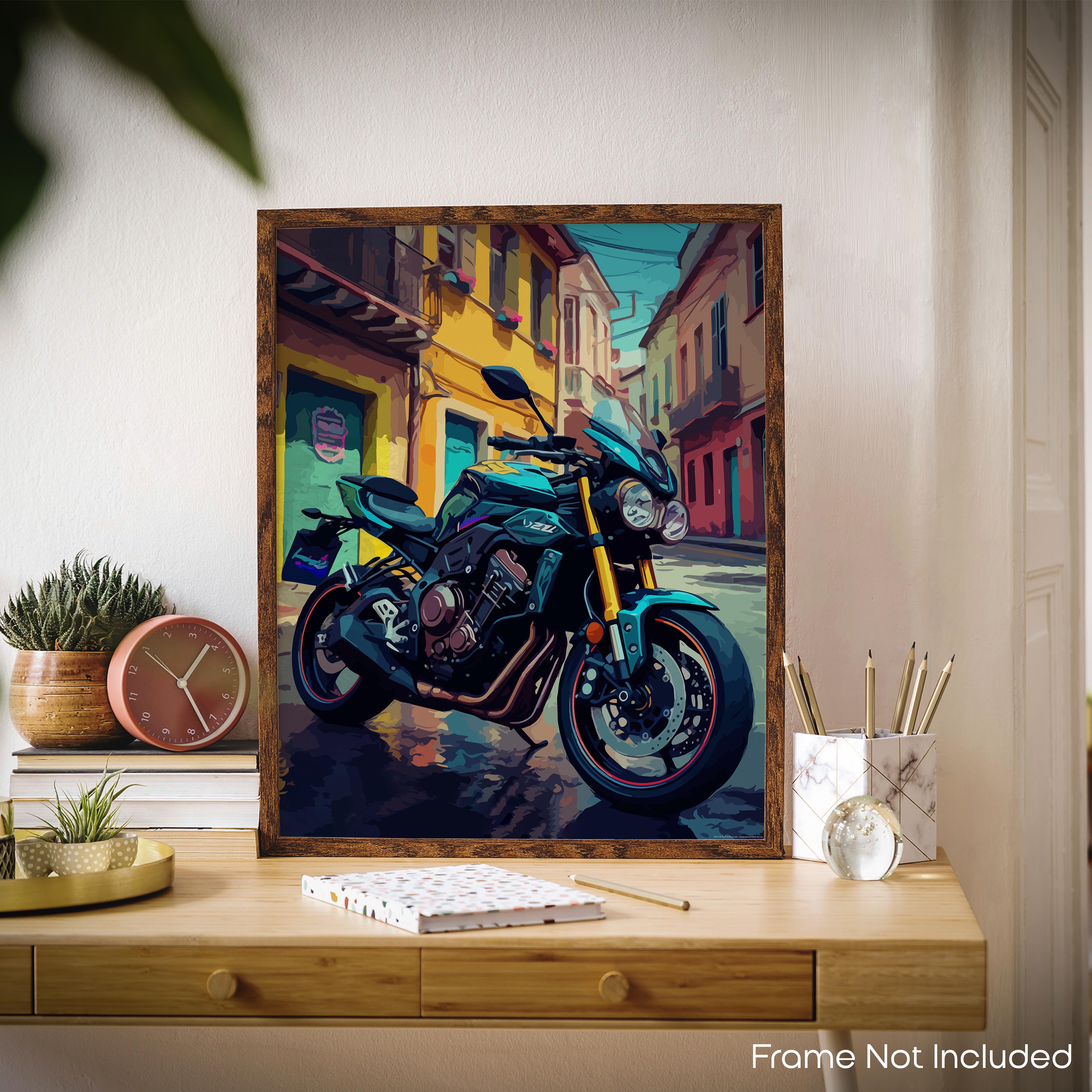 Exhilarating - Motorcycle Poster