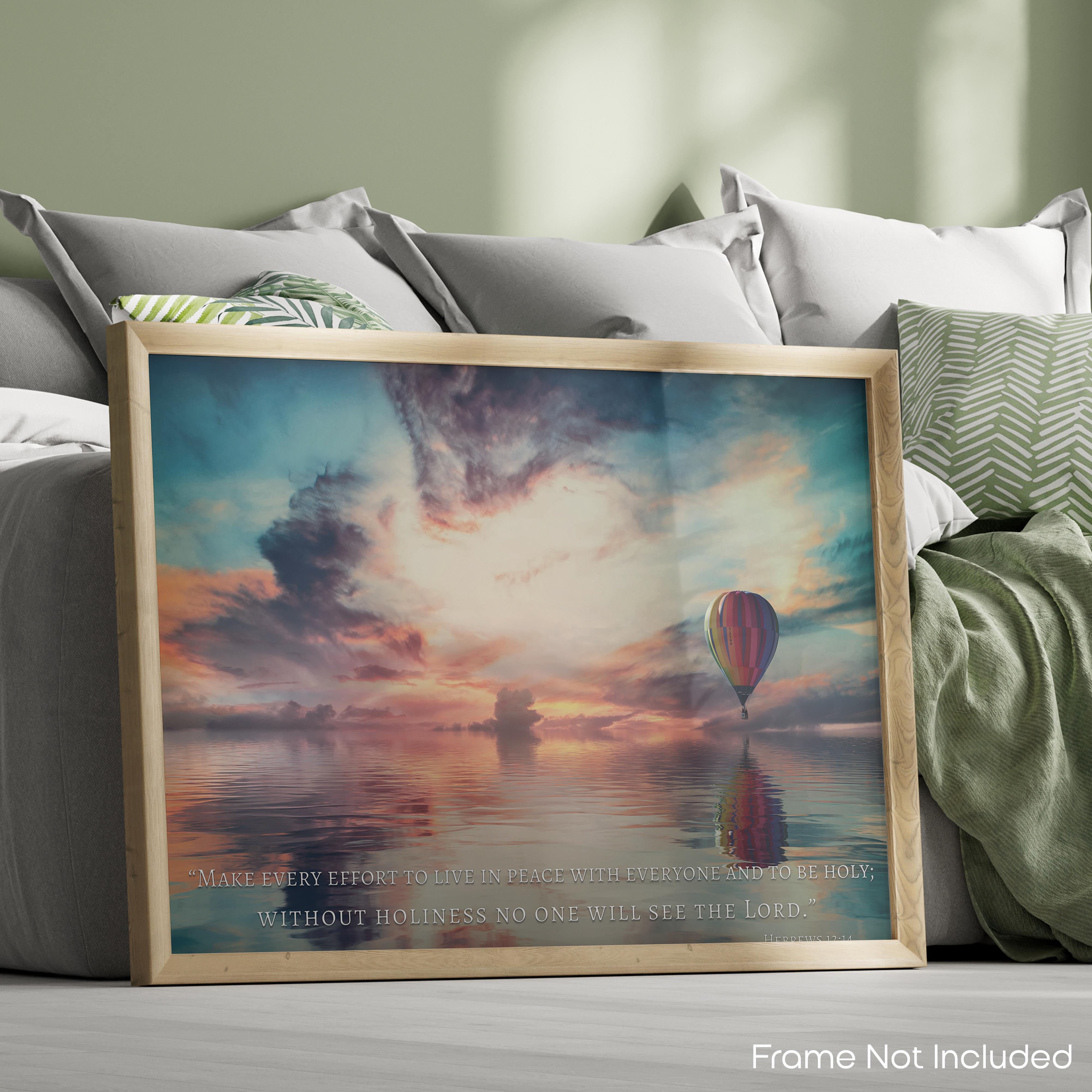 See The Lord - Religious Poster