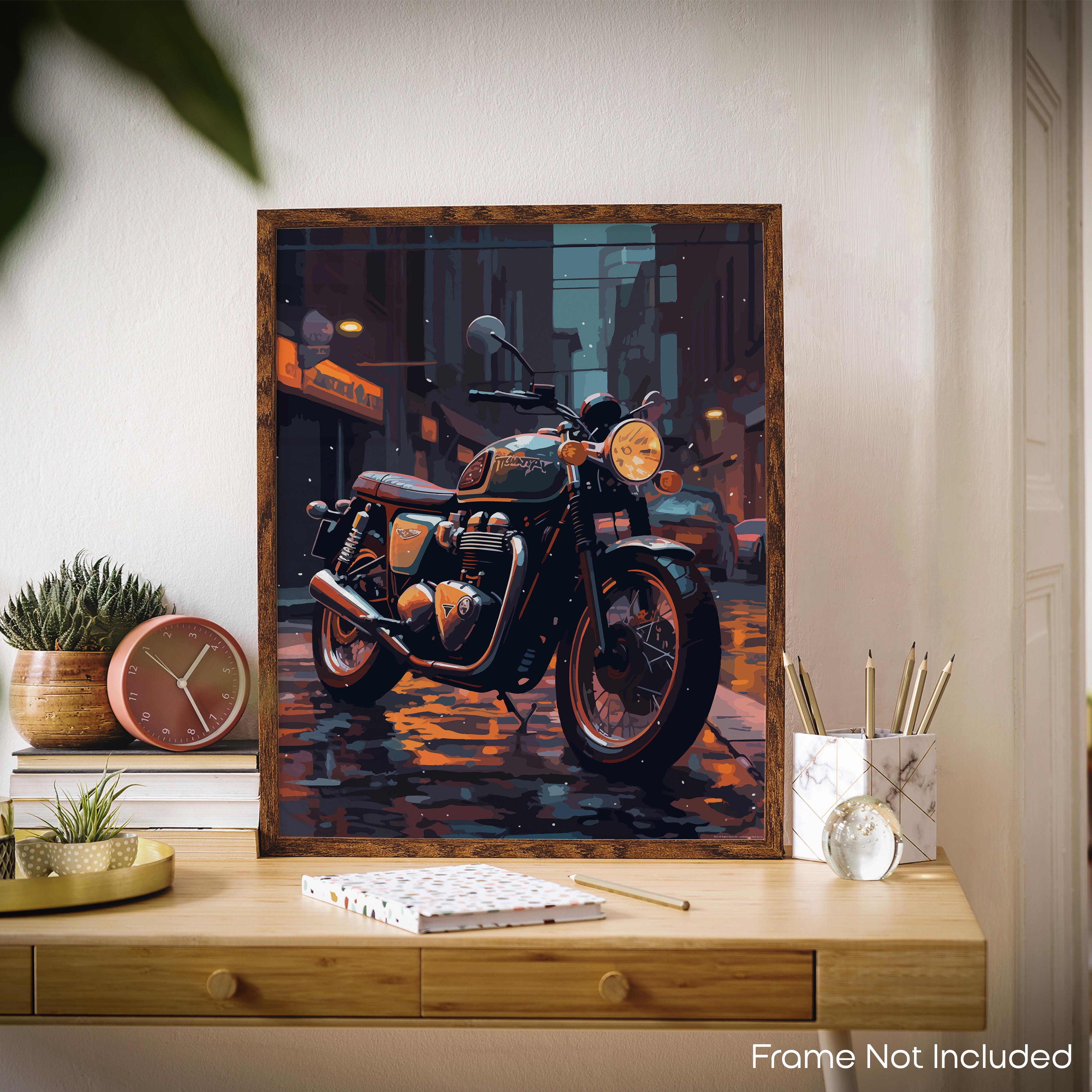 Fierce - Motorcycle Poster