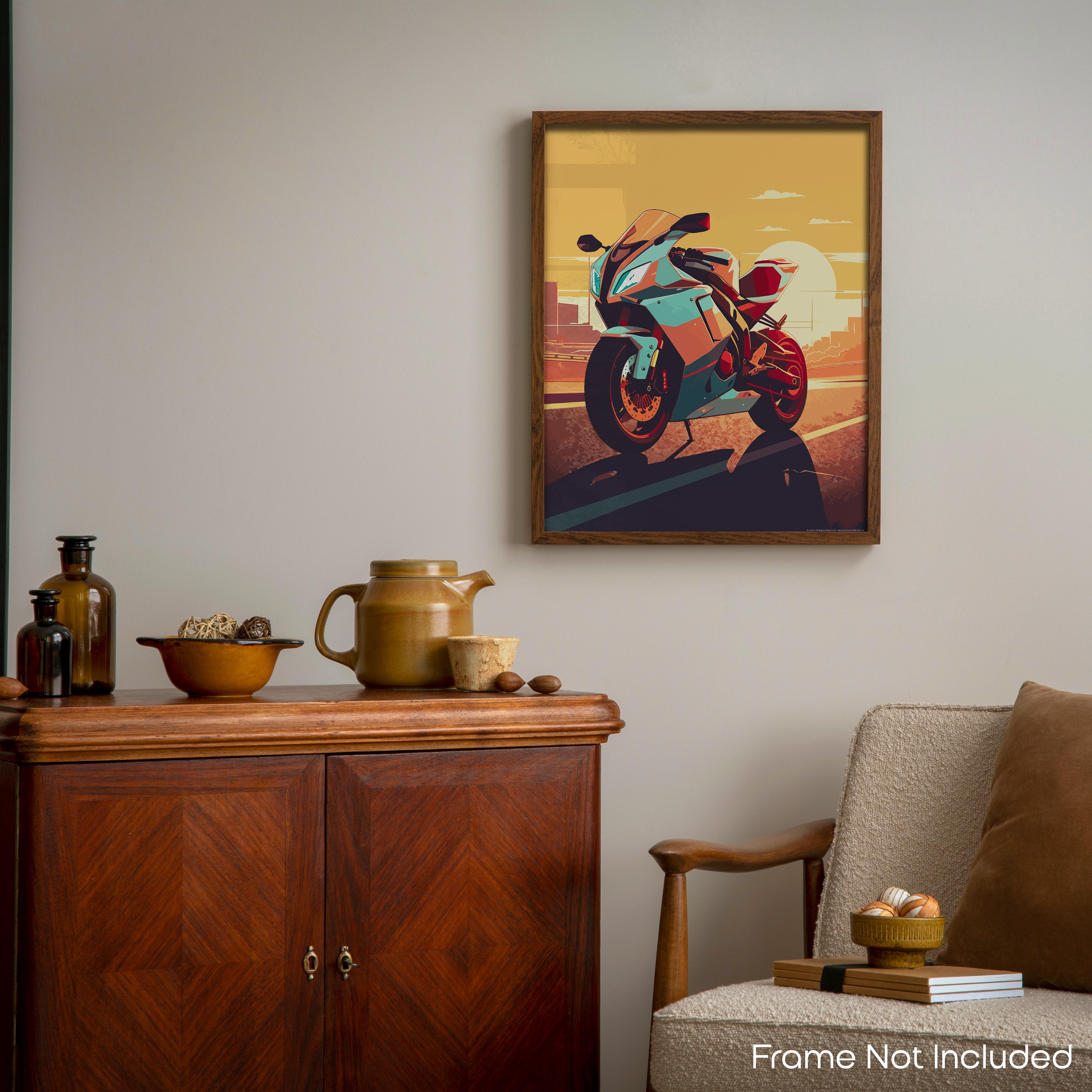Motorcycle Mania - Motorcycle Poster