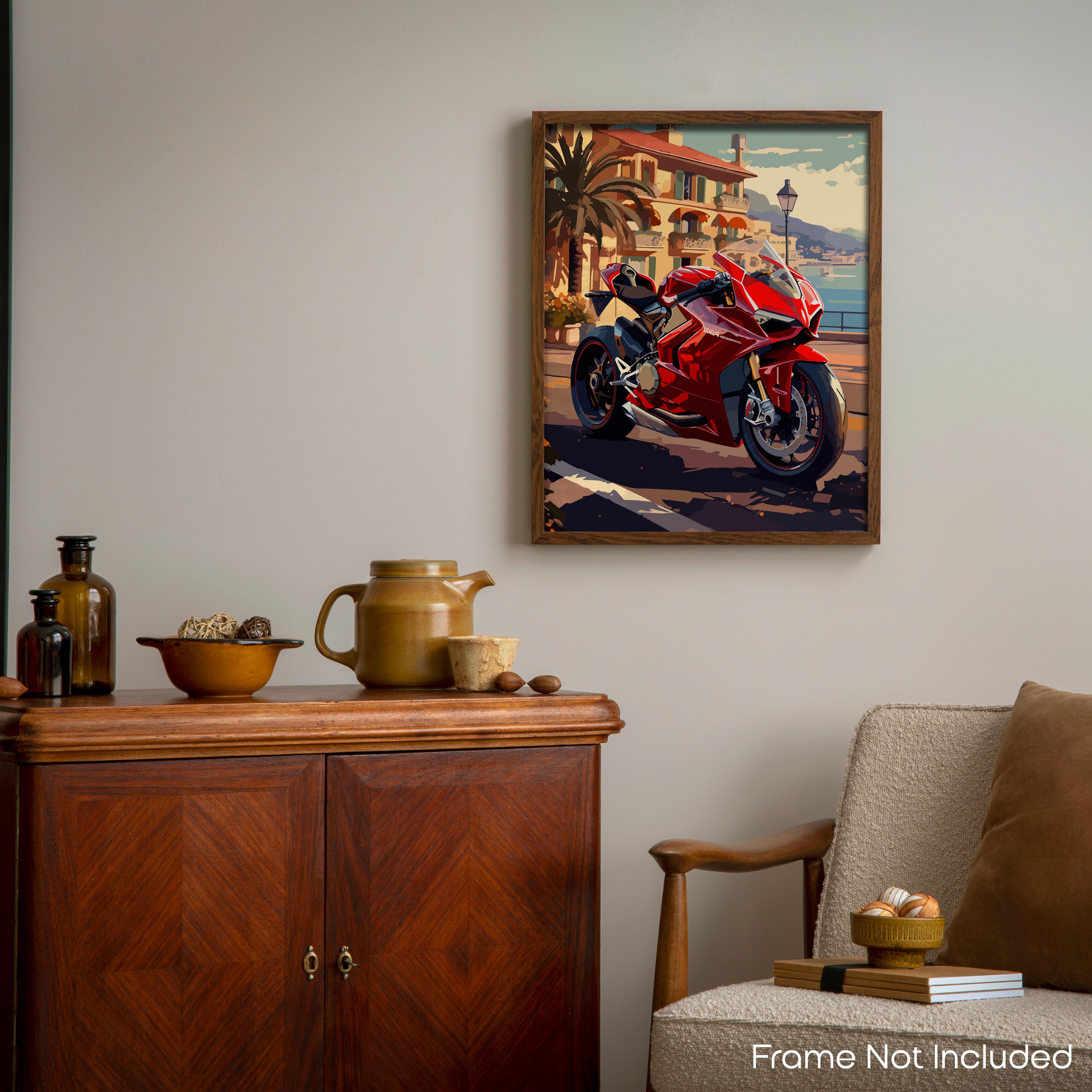 Electrifying - Motorcycle Poster
