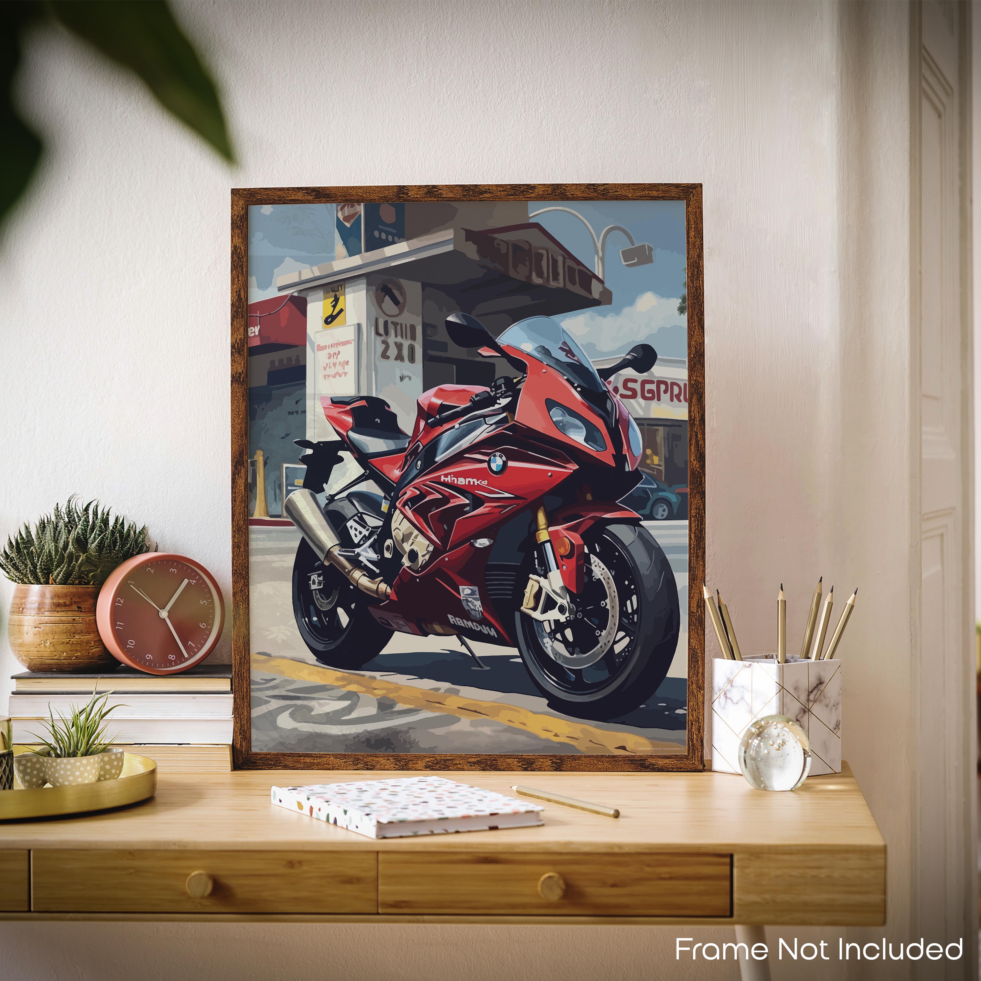 Speedster - Motorcycle Poster