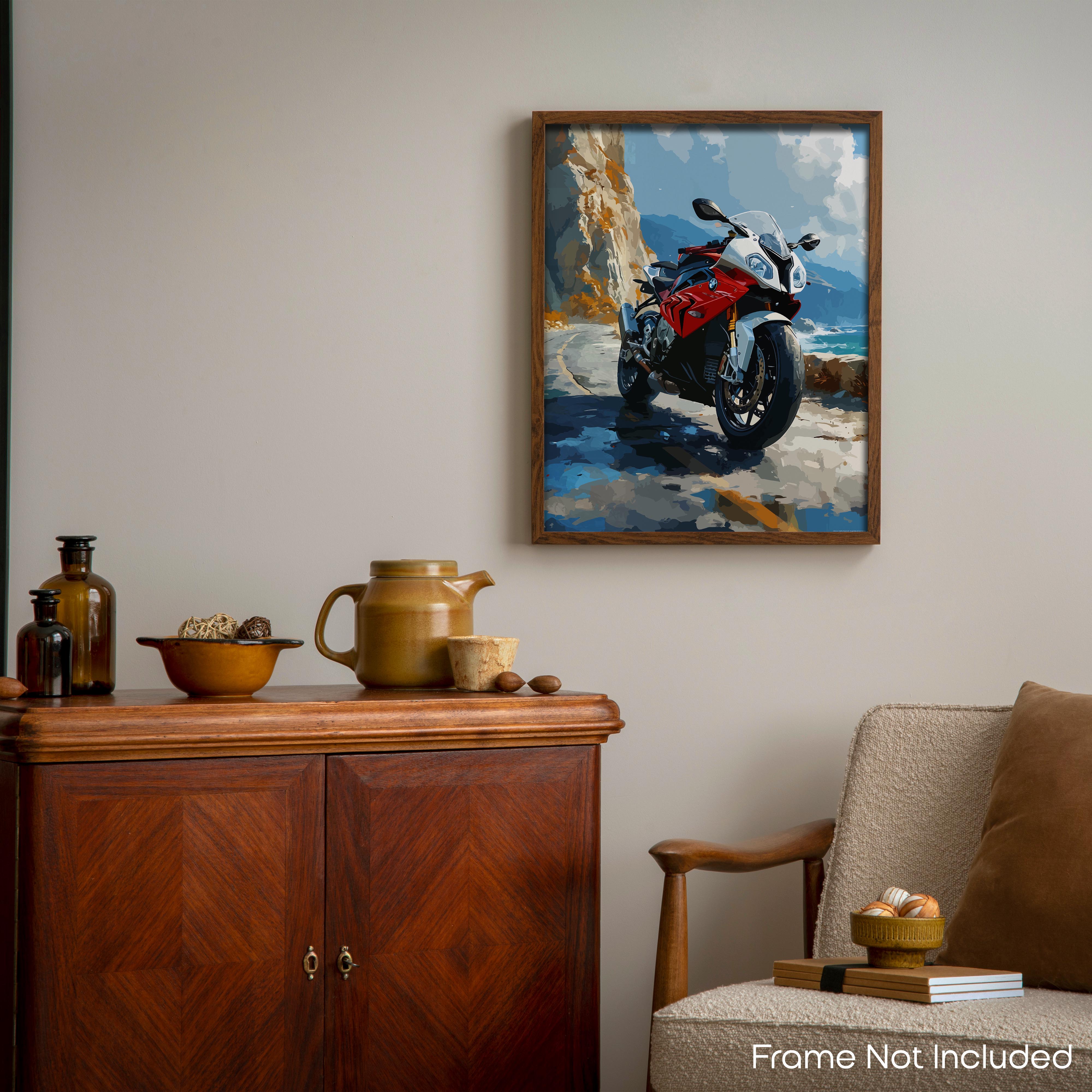 Smooth - Motorcycle Poster