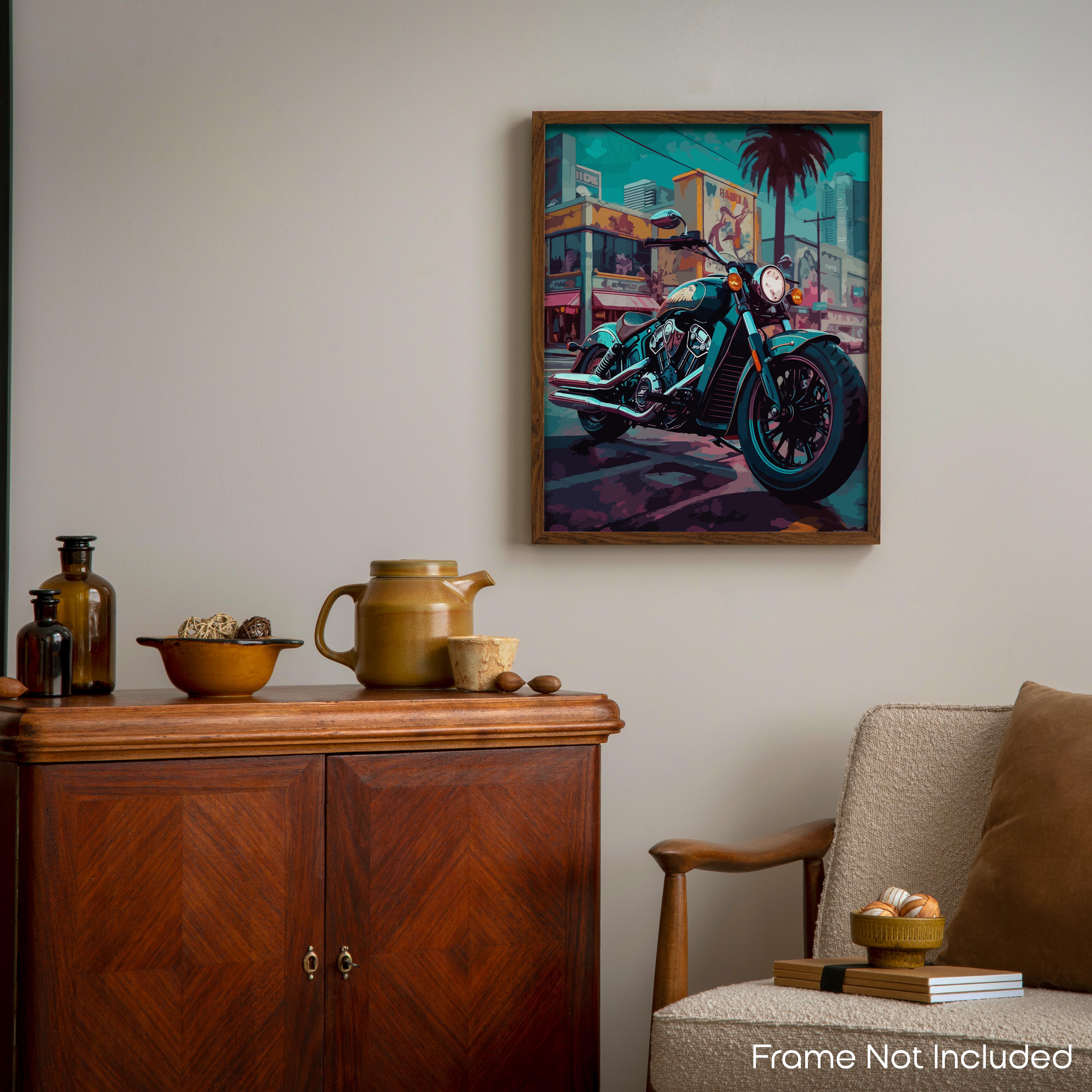 Dynamic - Motorcycle Poster
