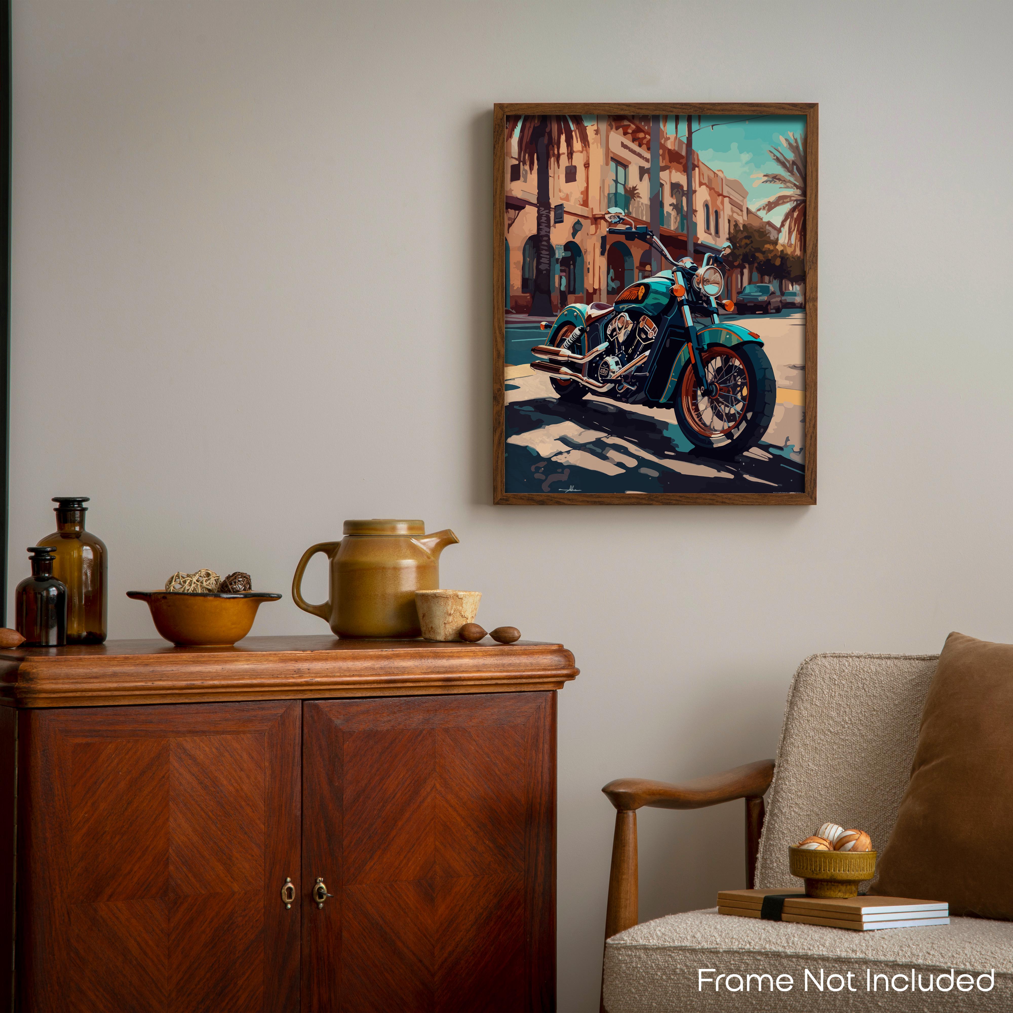 Durable - Motorcycle Poster