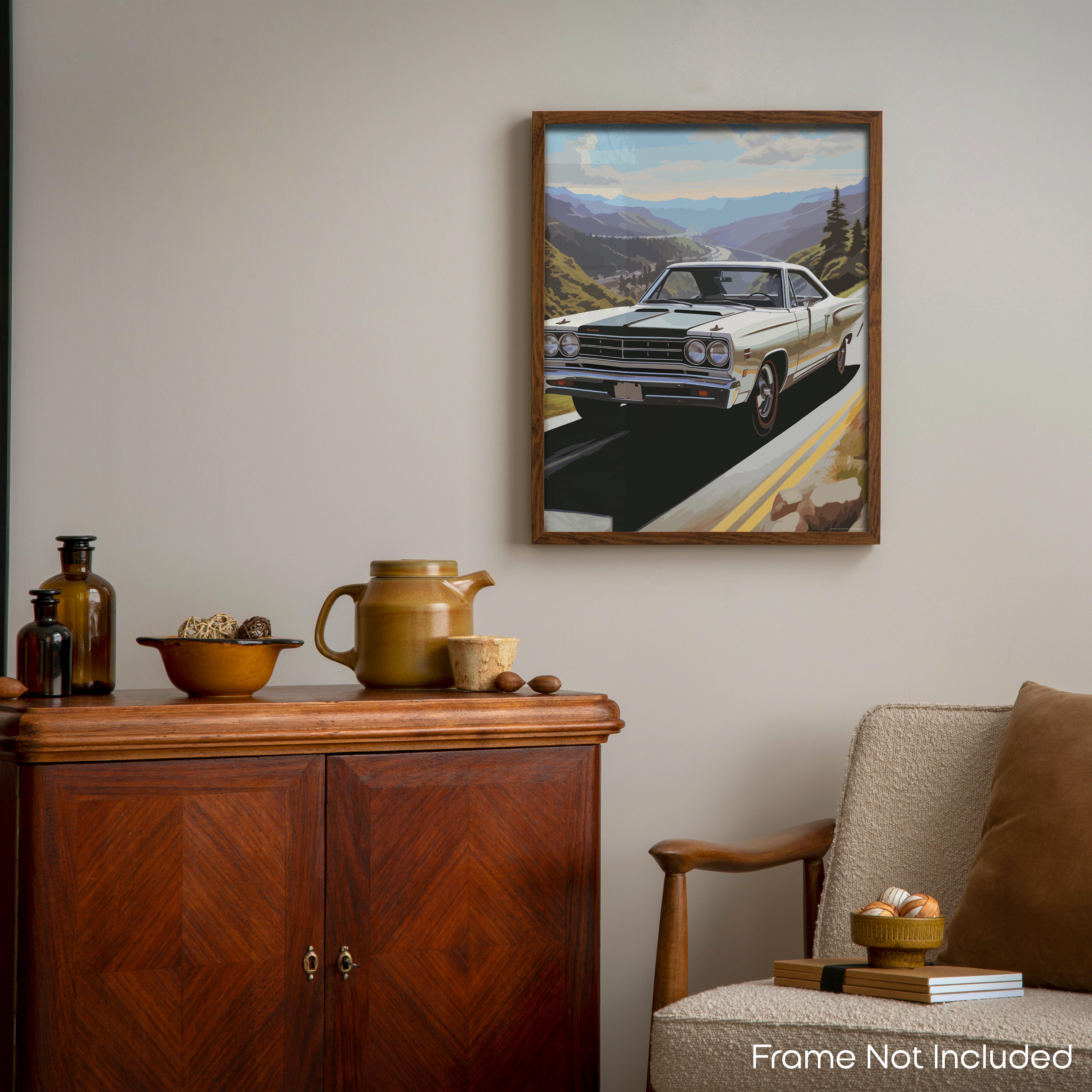 Vintage - Car Poster