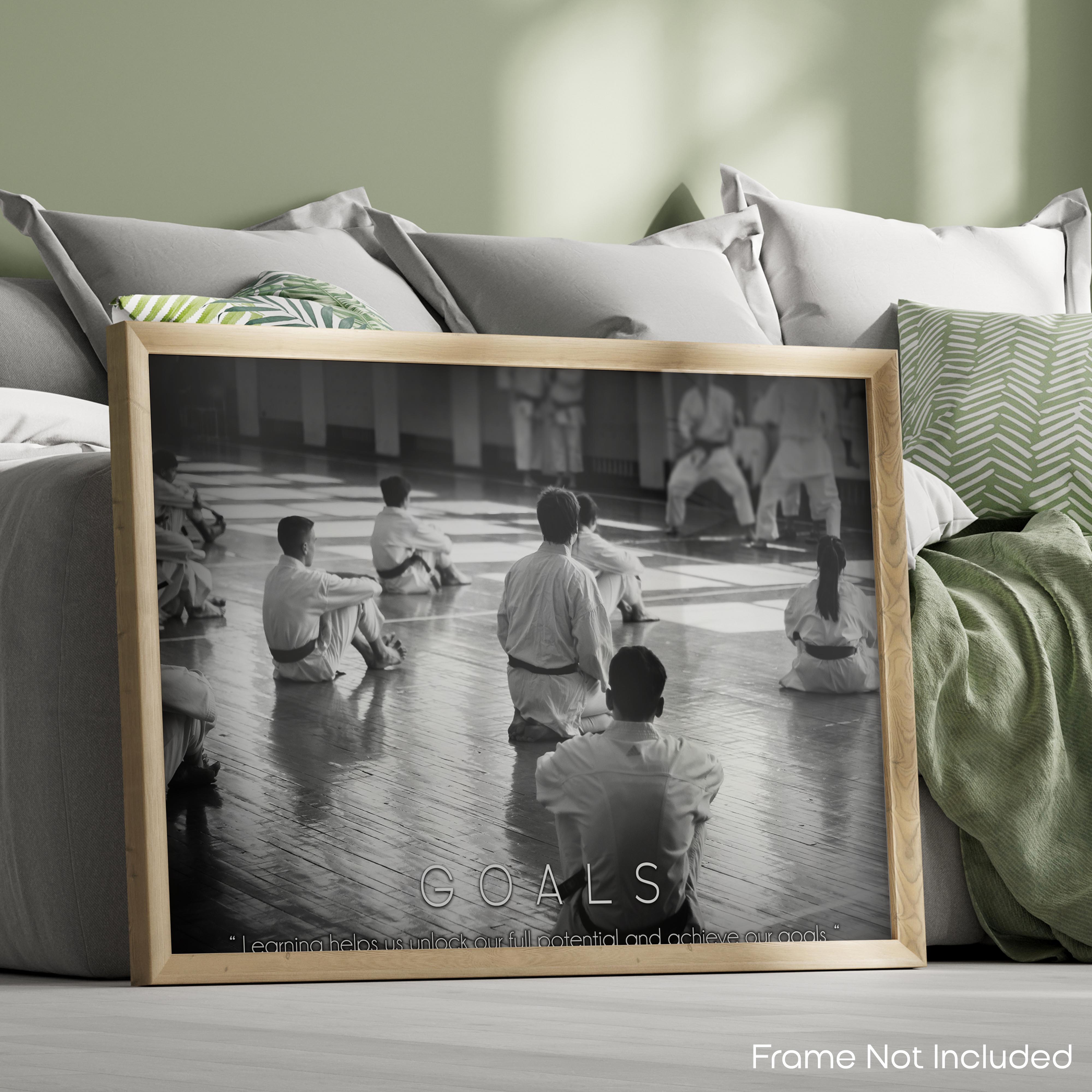 Goals - Martial Arts Poster